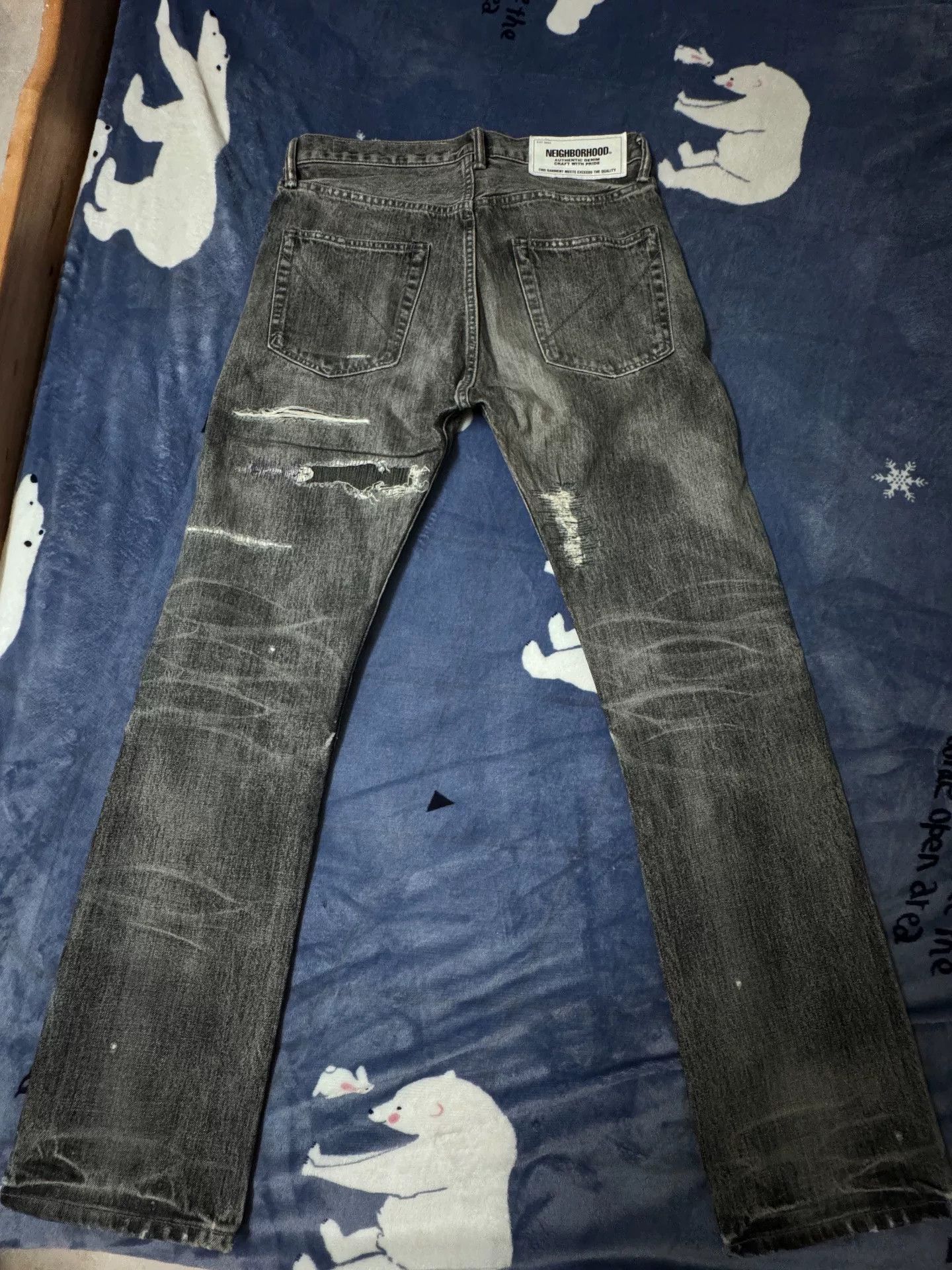 Neighborhood neighborhood jeans with mid-fit and minimal wear Size US 32 / EU 48 - 4 Thumbnail