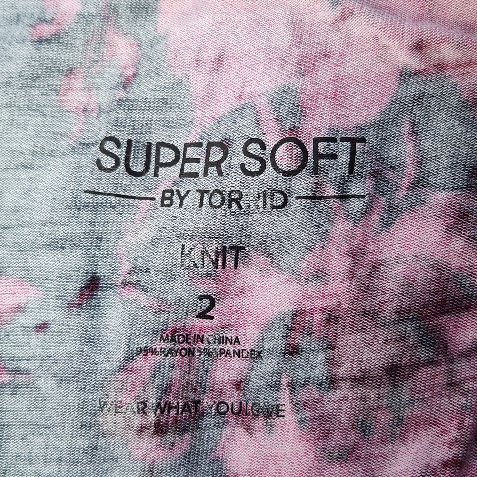 Torrid Torrid Size 2 Black & Pink Floral Super Soft Knit Dress Size 4XL / US 24-26 - 3 Thumbnail