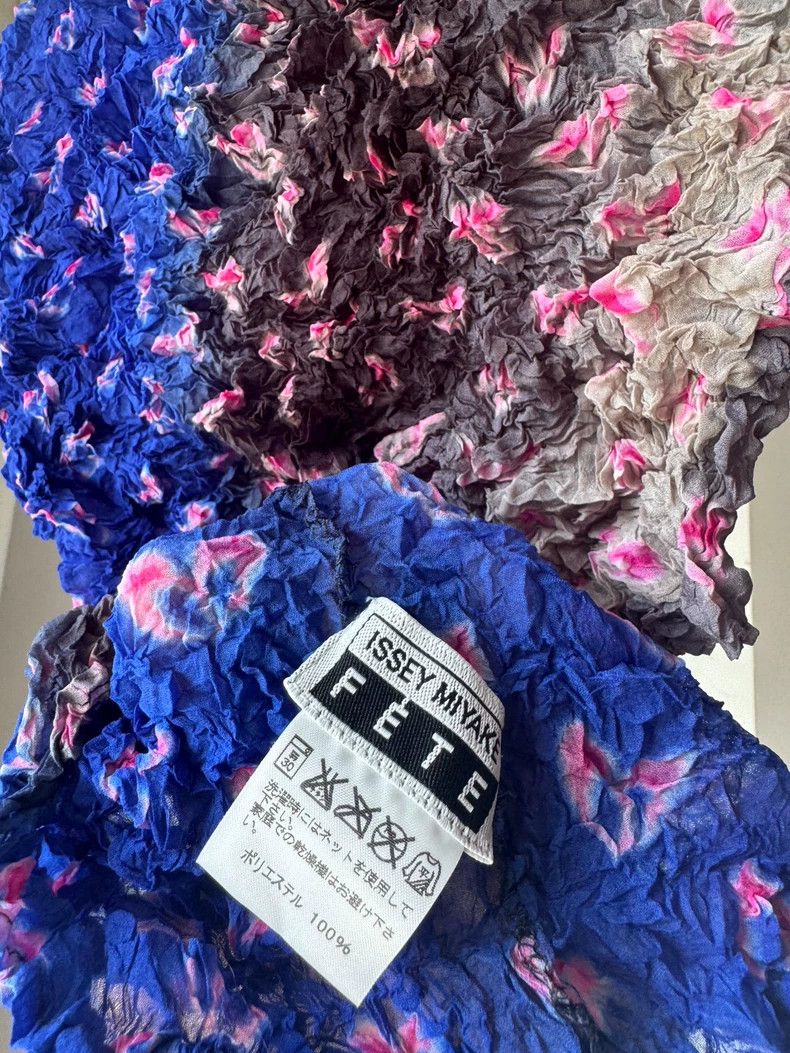 Issey Miyake issey miyake size:2 Tie-dyed gradient bubble top Size XXS / US 00 / IT 34 - 5 Thumbnail