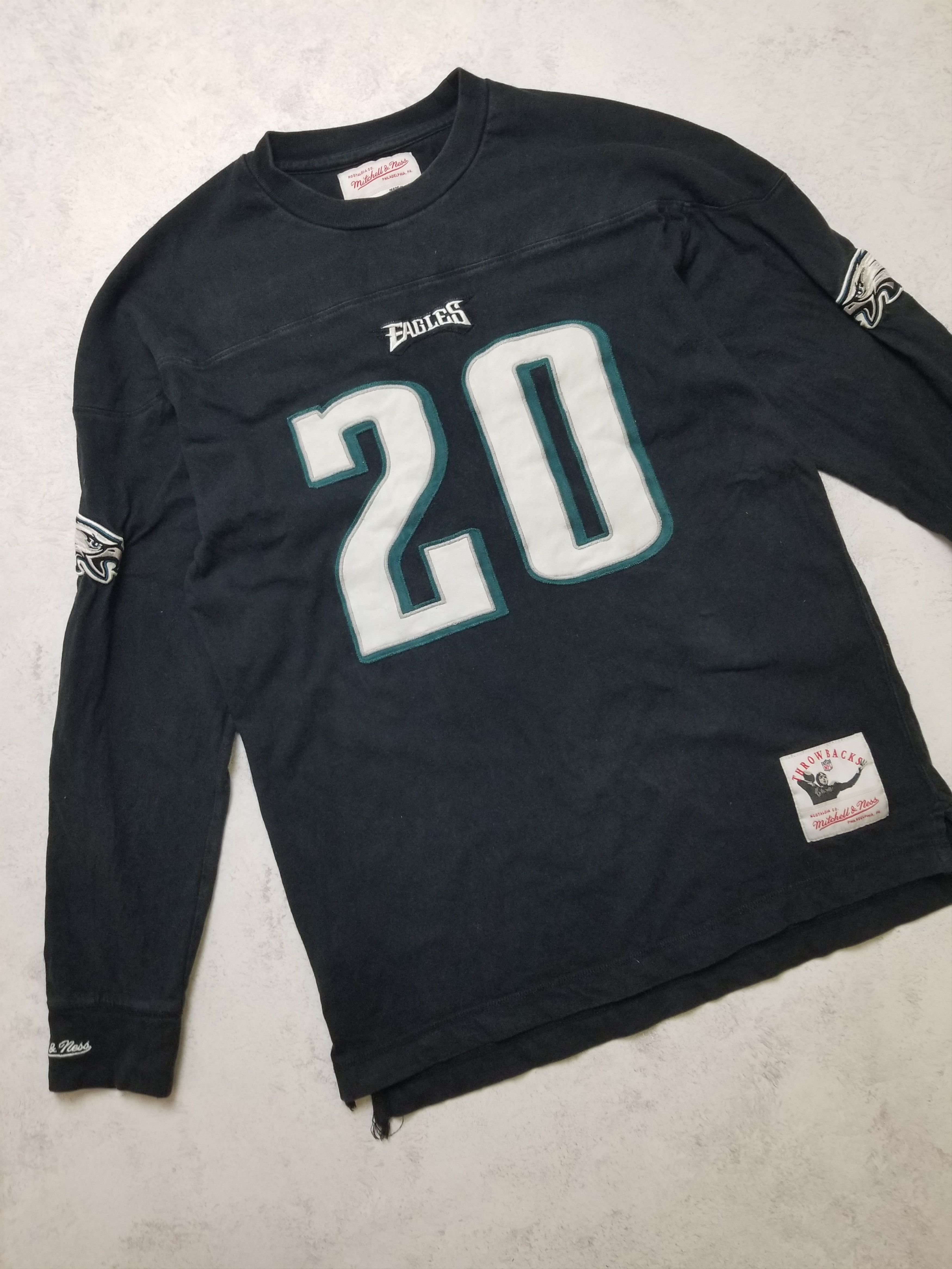 Mitchell & Ness Philadelphia Eagles #20 Brian Dawkins Long Sleeve Size US L / EU 52-54 / 3 - 20 Thumbnail
