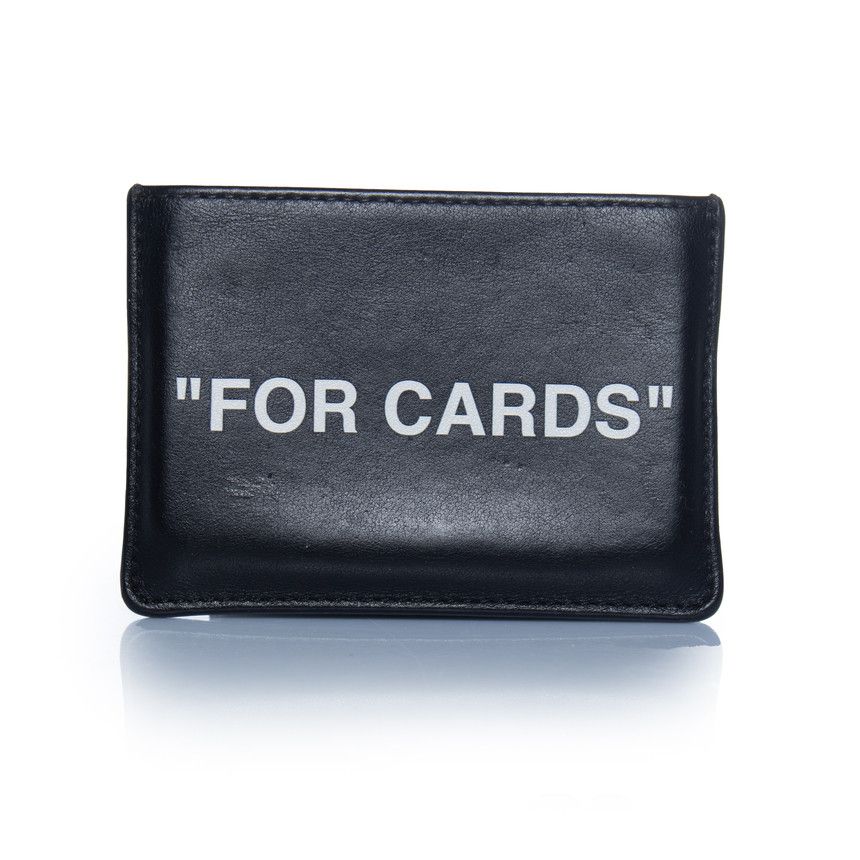 Off-White Off-white, black leather card holder Size ONE SIZE - 2 Thumbnail