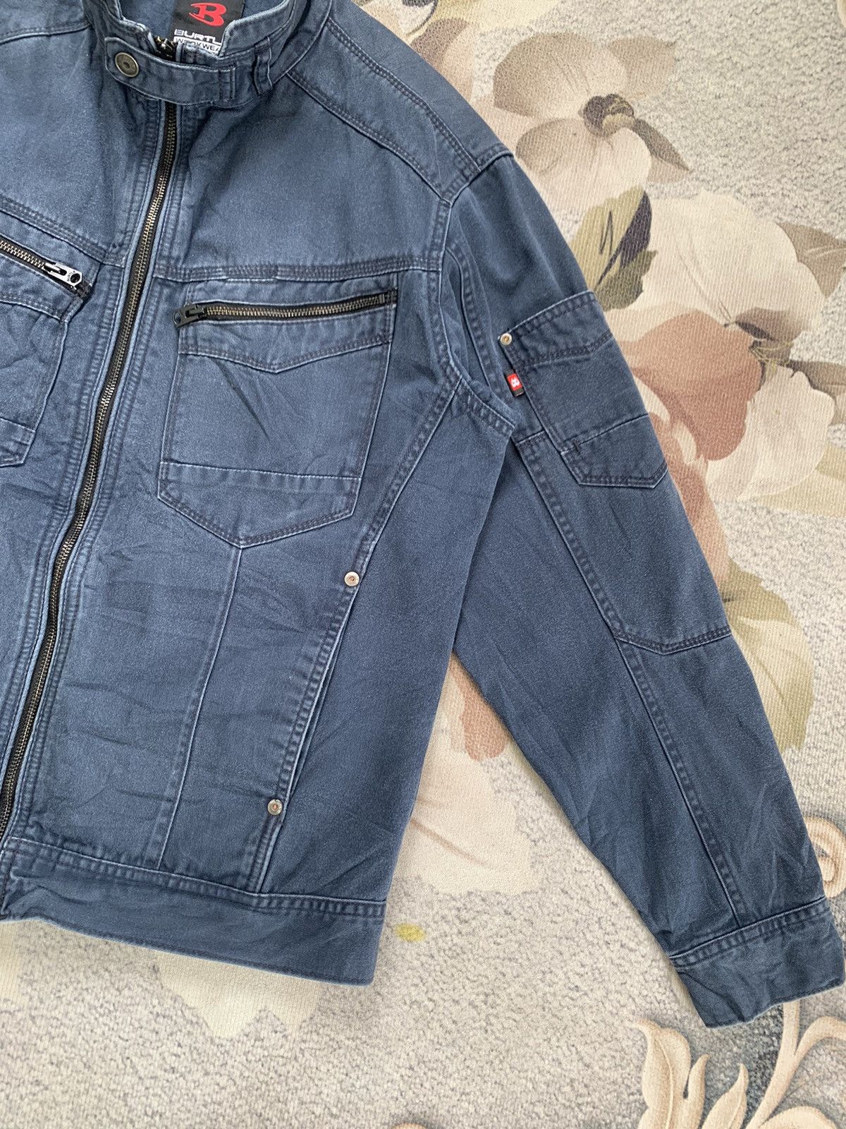 Japanese Brand Burtle Workwear Jacket Size US L / EU 52-54 / 3 - 4 Thumbnail