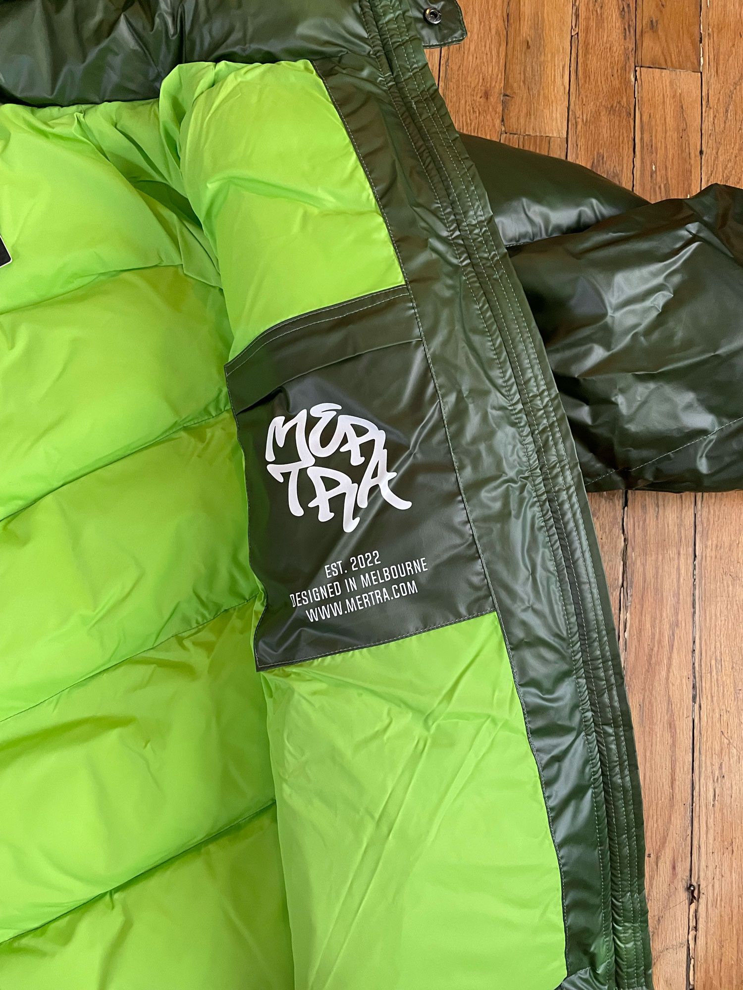 ボ*コ様 Mertra Heat Reactive Puffer (Army) Mertra Heat Reactive Puff Jacket L Size | eBay