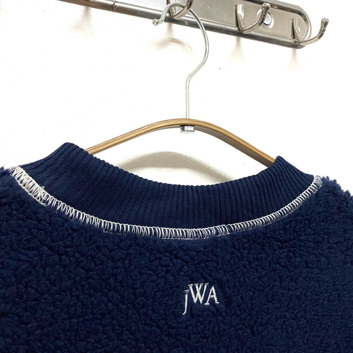 JW Anderson × Uniqlo jW ANDERSON Crop Top Fleece Sherpa Pullover Jumper Size US L / EU 52-54 / 3 - 6 Thumbnail