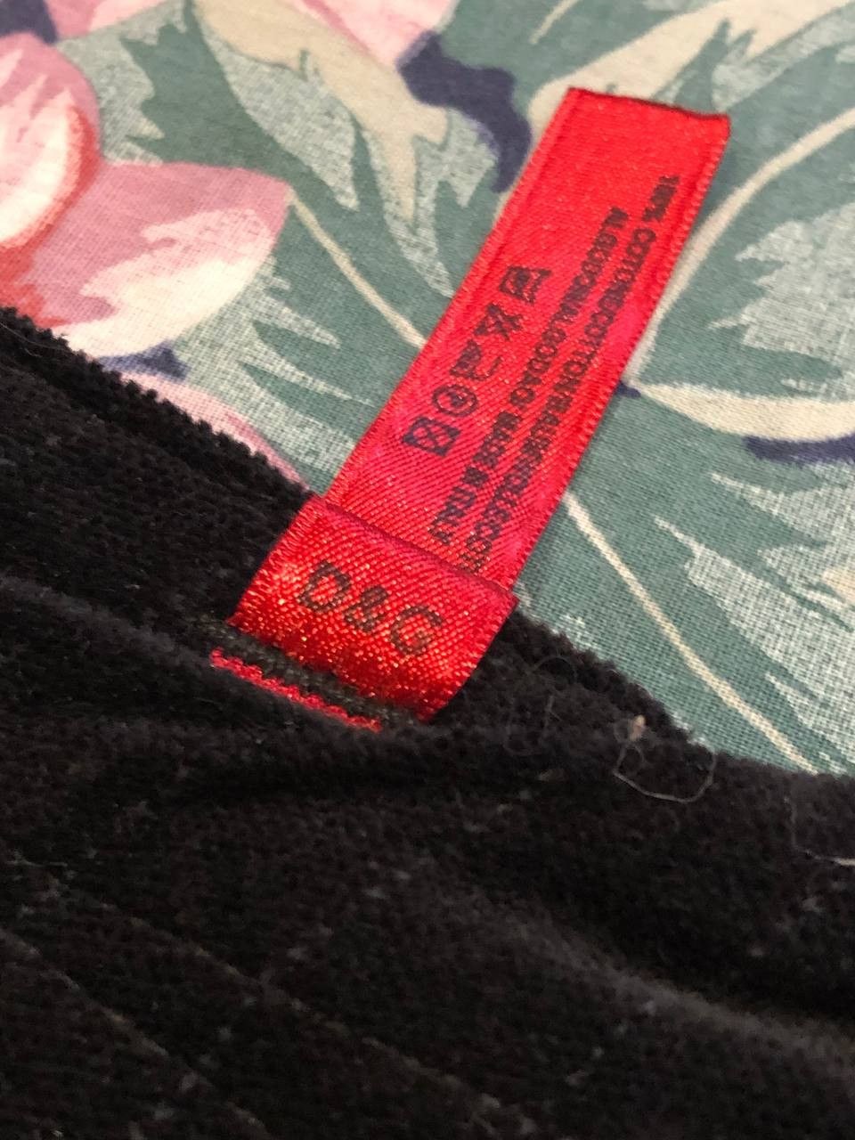 Dolce & Gabbana Black Pants luxury Dolce&Gabbana Y2K logo Vintage Size 27" / US 4 / IT 40 - 6 Thumbnail