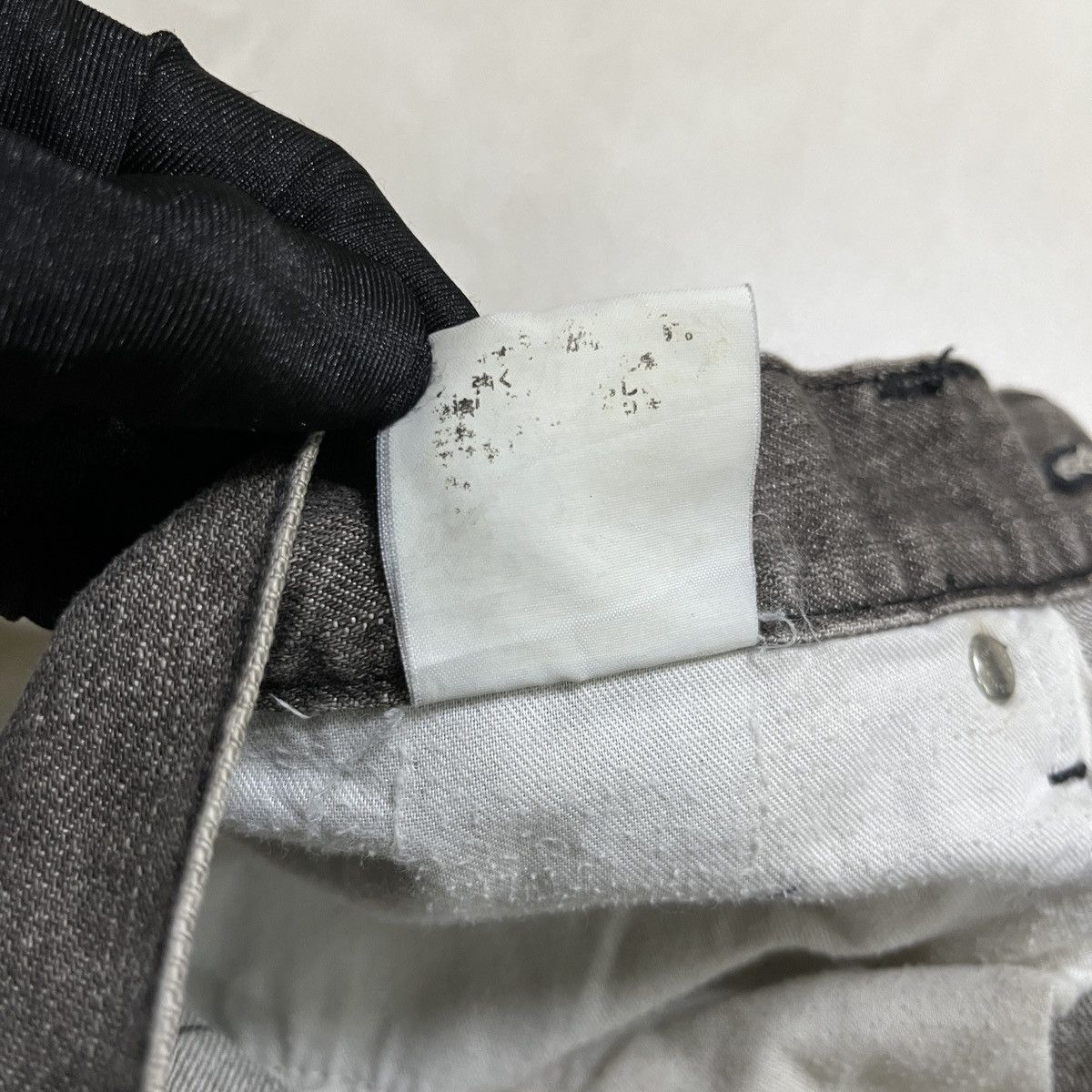 If Six Was Nine × Japanese Brand Vintage Crack Wash Rust Bobson Baggy Jeans Size US 35 - 8 Thumbnail