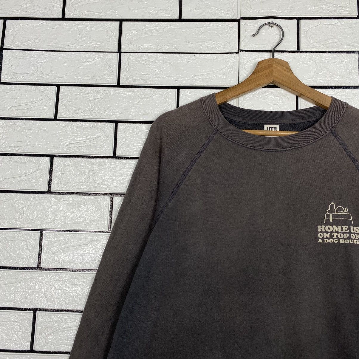 Japanese Brand 📌Vintage Sweatshirt UT Peanuts Big Logo Size US M / EU 48-50 / 2 - 8 Thumbnail