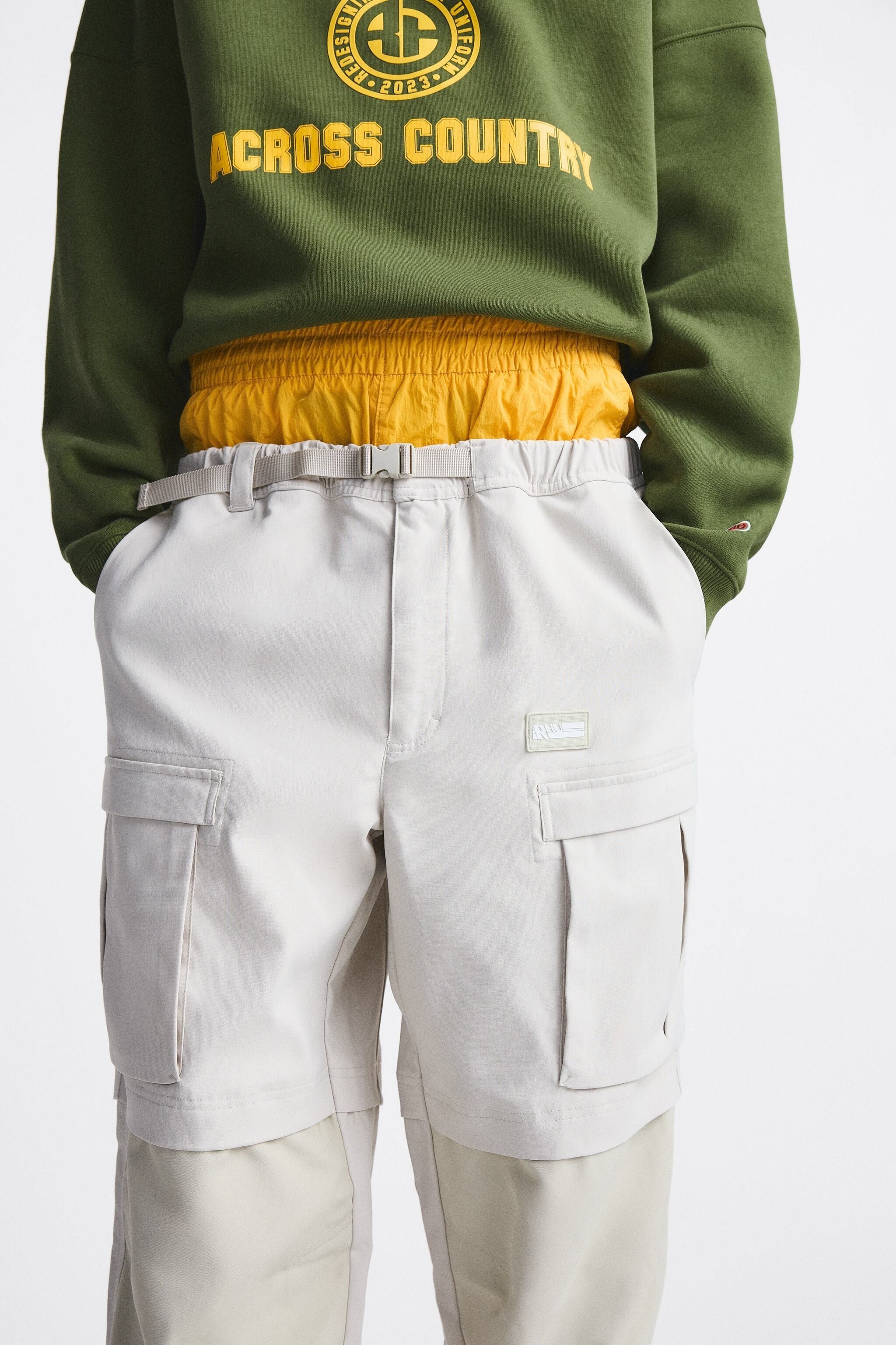 Zara RHUIGI X ZARA — TECHNICAL CARGO PANTS LIMITED EDITION LARGE Size US 34 / EU 50 - 8 Thumbnail