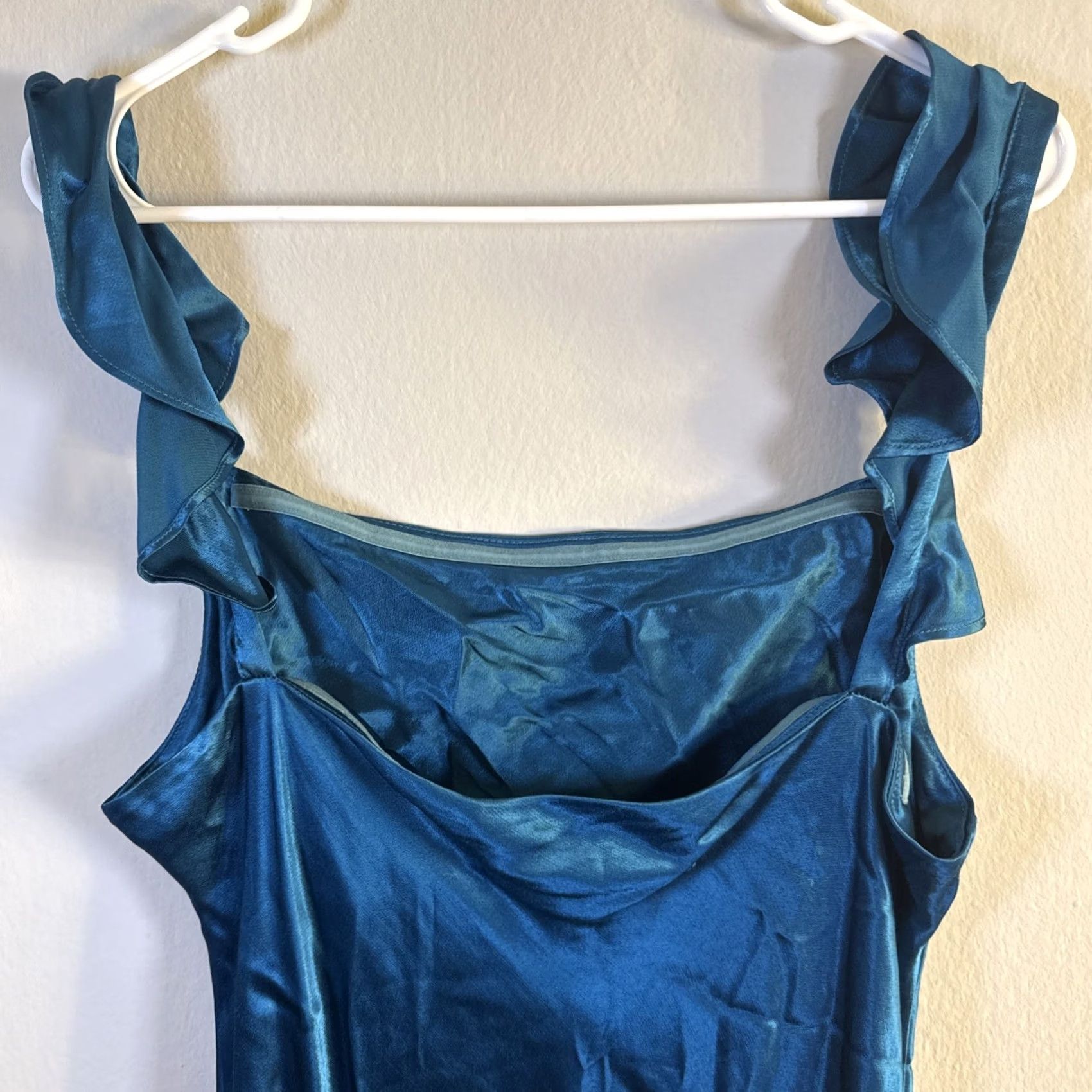 black lace top bridesmaid dress Ruched Chiffon Junior – DUNTERY Size:US12/UK16/EU44 Lace Silhouette hard-summer The Devyn Saxe dress