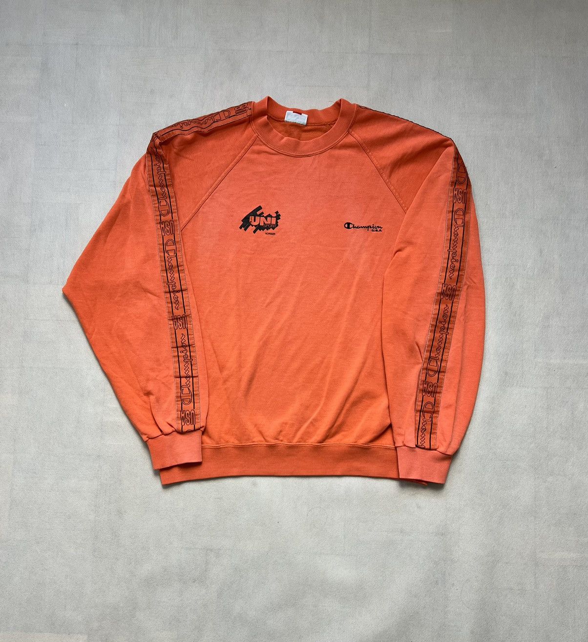 Champion × Vintage Sweatshirt Champion USA vintage 90’s lampas Size US L / EU 52-54 / 3 - 1 Thumbnail