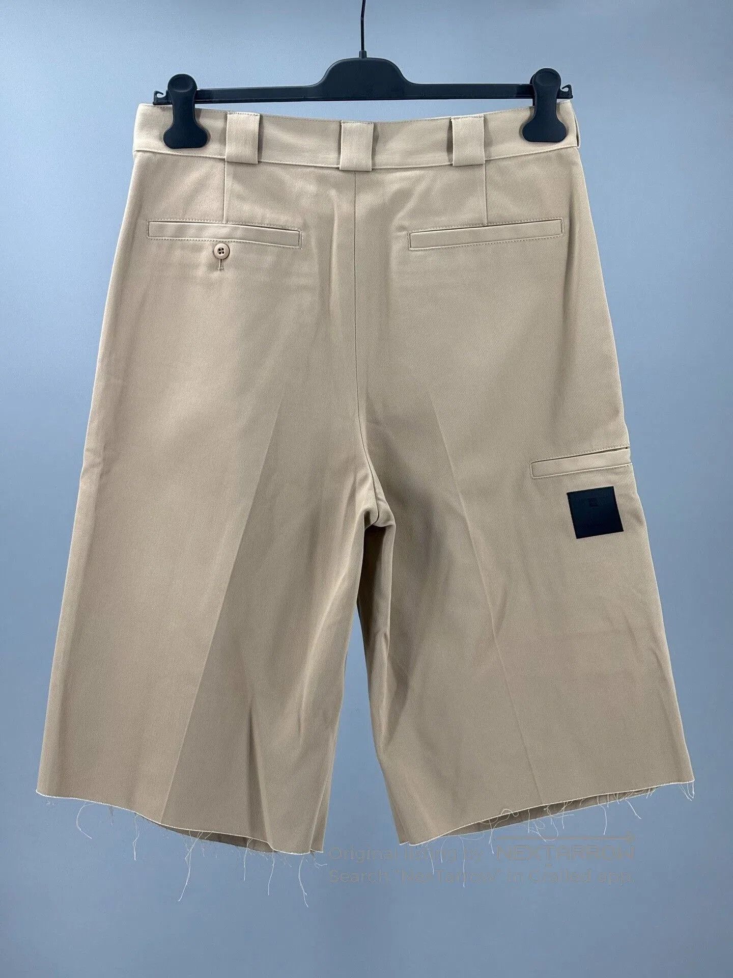 Givenchy Givenchy Men's Khaki Pleated Shorts. Size US 30 / EU 46 - 5 Thumbnail