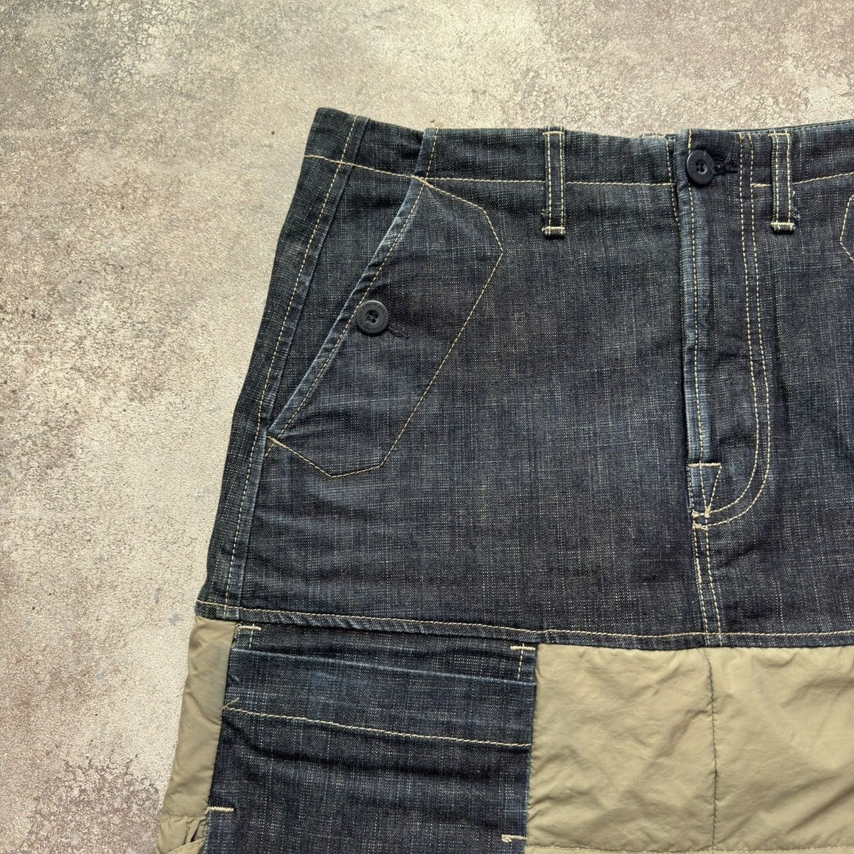 Marithe + Francois Girbaud Marithe Francois Girbaud Vintage Cargo Skirt Size 28" / US 6 / IT 42 - 5 Thumbnail