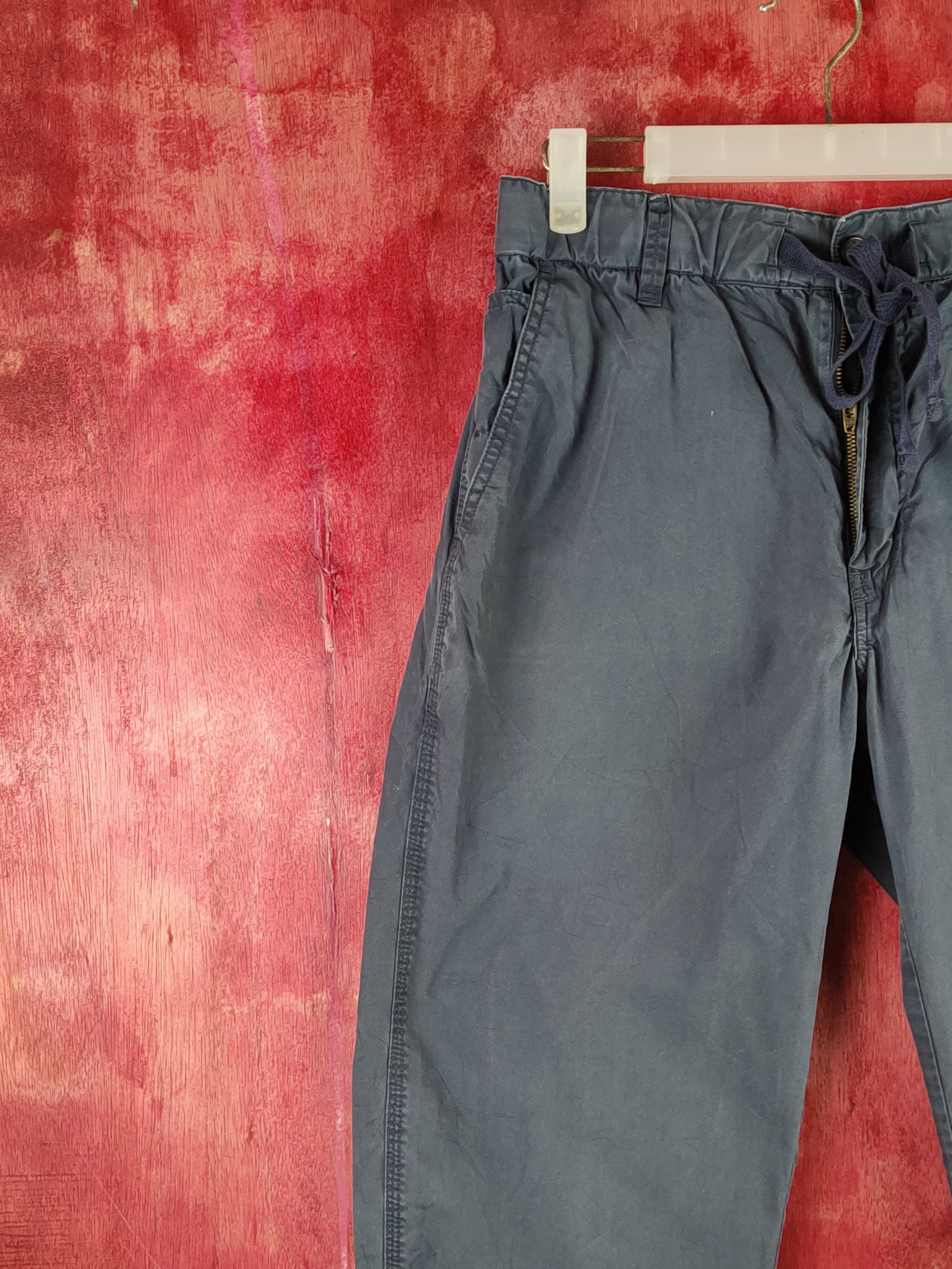 JW Anderson × Japanese Brand × Uniqlo J.W.Anderson-Uniqlo Dark Blue Faded Multipocket Pants #S1461 Size US 28 / EU 44 - 3 Thumbnail