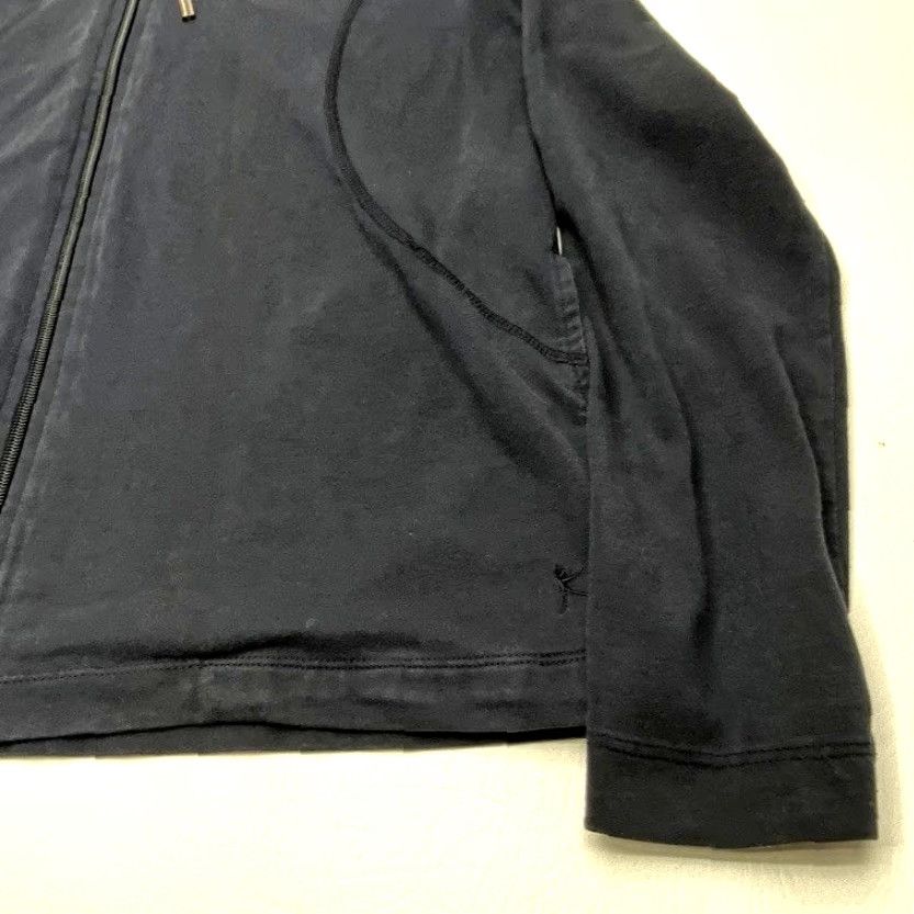 Vintage Danskin Now Hoodie Jacket Women's Large Full Zip Black 8020 Size L / US 10 / IT 46 - 4 Thumbnail