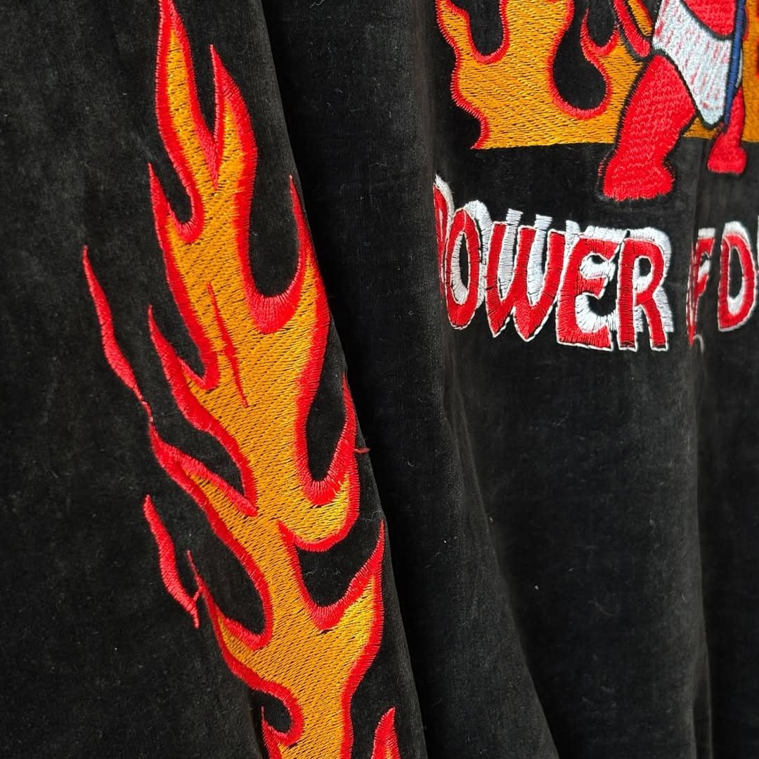 Other 90s Great Red Hot Power Of Devils Stars Sukajan Jacket Size US M / EU 48-50 / 2 - 5 Thumbnail