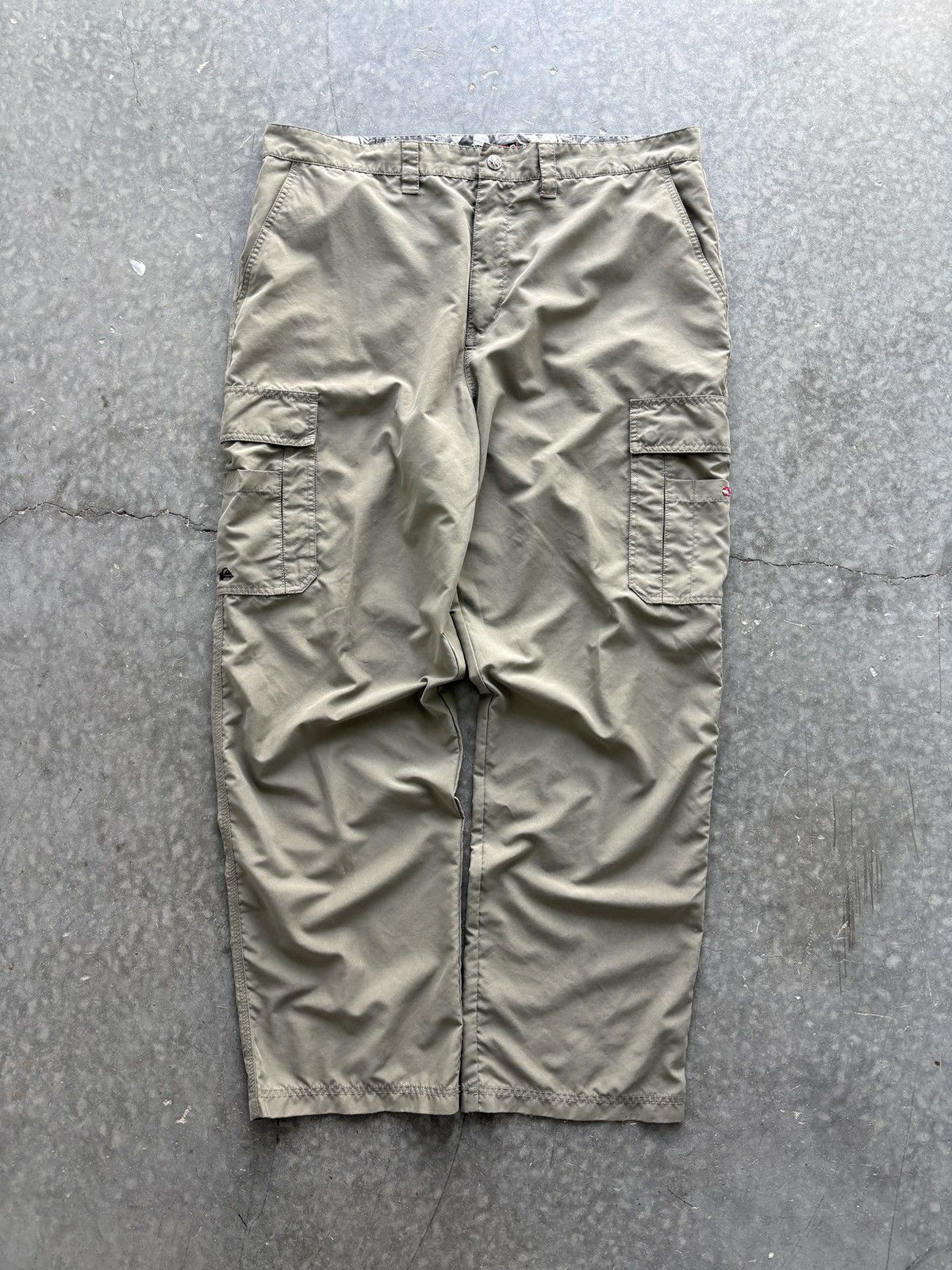 Quiksilver Vintage Y2K Quiksilver Baggy Cargo Pants Parachute Size US 40 / EU 56 - 4 Thumbnail