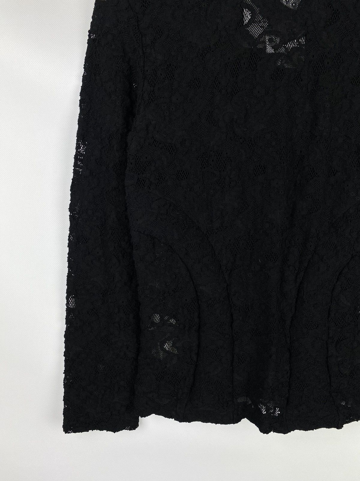 Comme des Garcons BNWT! Comme Des Garçons floral lace long sleeve top tunic Size S / US 4 / IT 40 - 20 Thumbnail