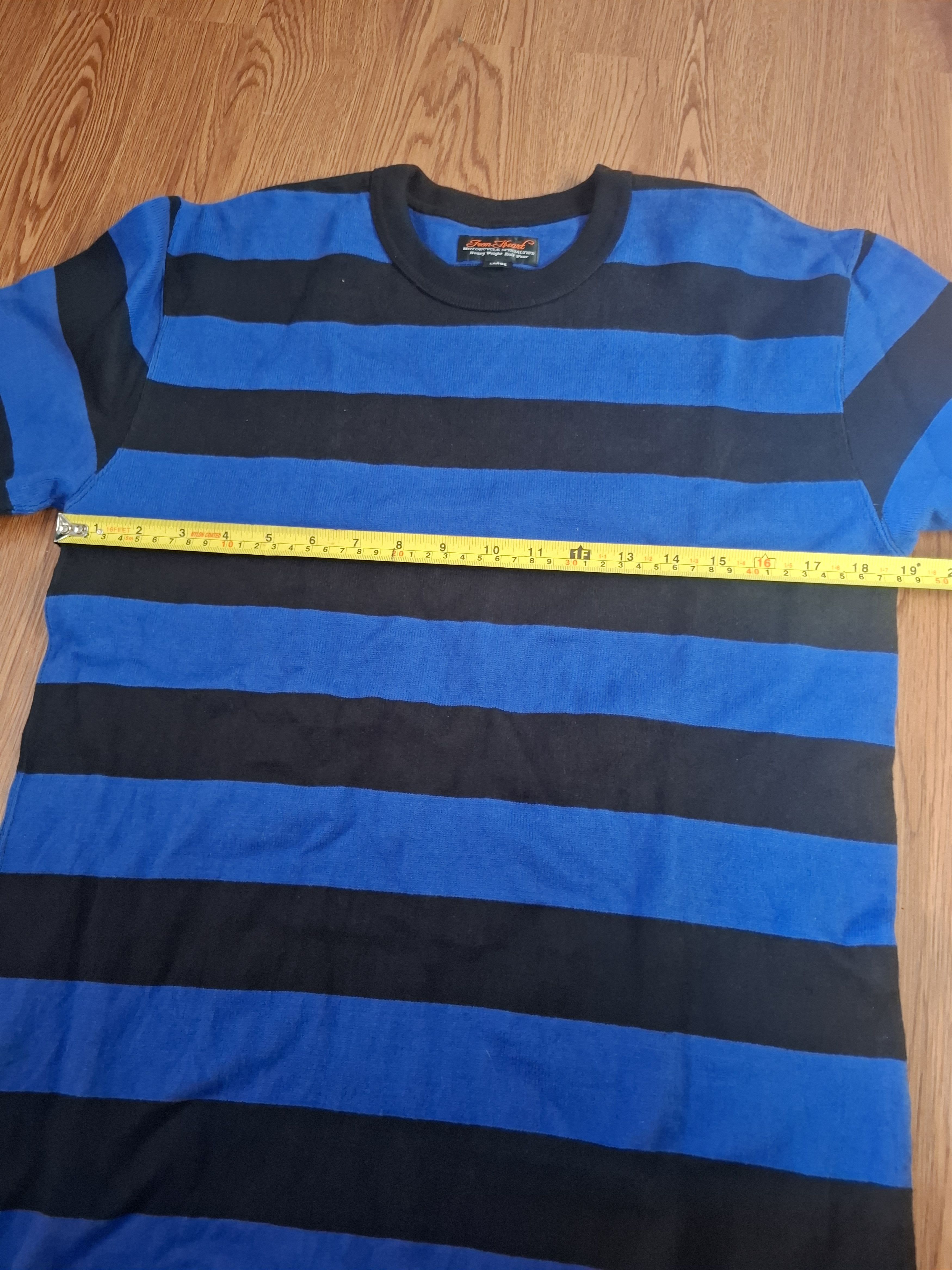 Iron Heart Iron Heart Stripes Heavy Weight Long Sleeve Sweaters Size US L / EU 52-54 / 3 - 9 Thumbnail