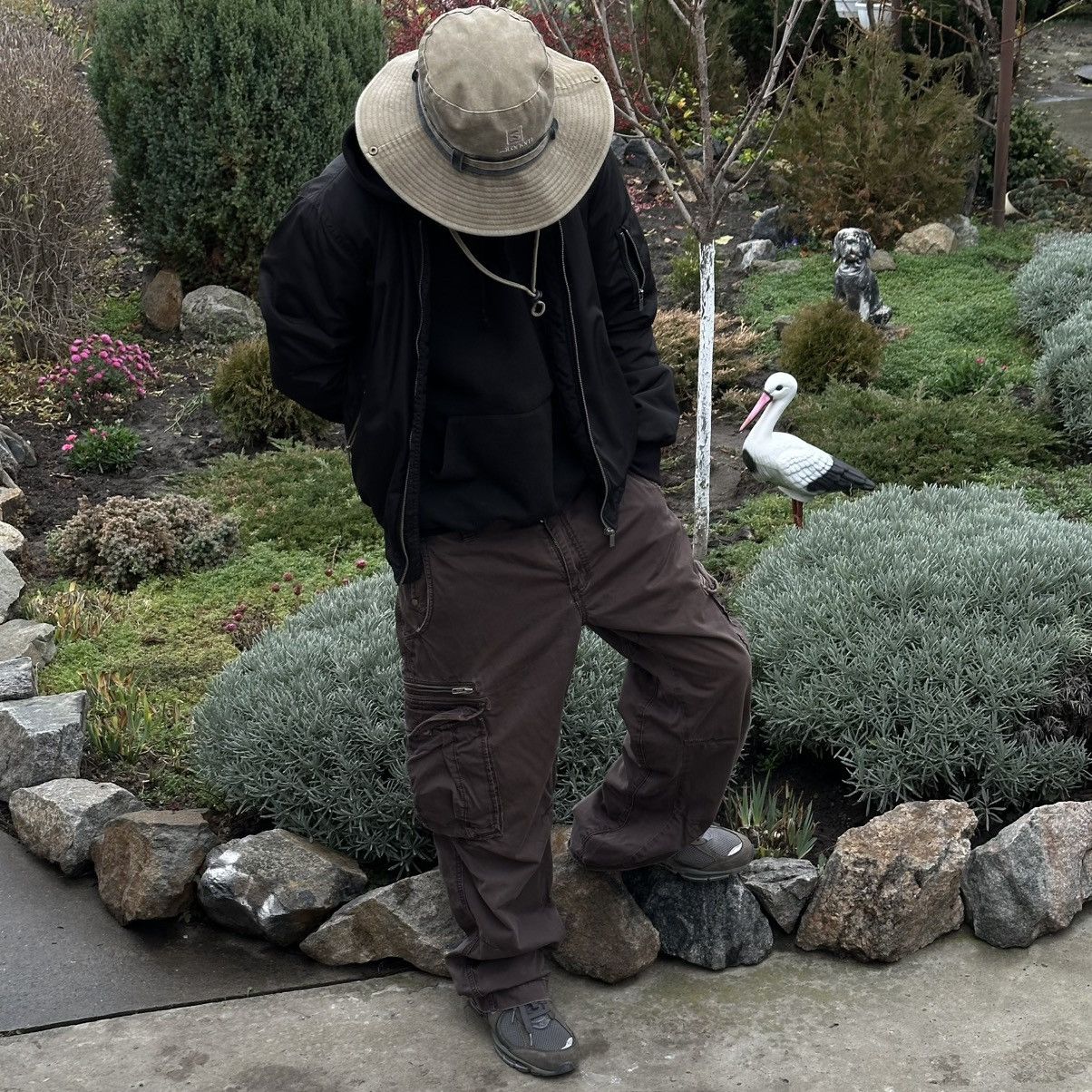 POST ARCHIVE FACTION (PAF) VTG Japan Crazy Multipocket Pants White Staff Size 32 Grunge Size US 32 / EU 48 - 2 Thumbnail