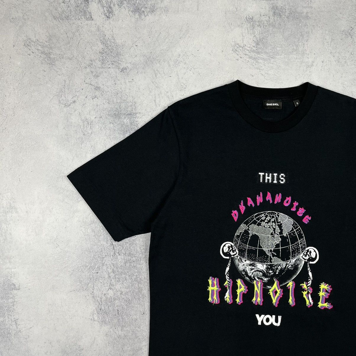 Diesel Designer Diesel “Hipnoise” y2k big logo oversize tee Size US S / EU 44-46 / 1 - 6 Thumbnail