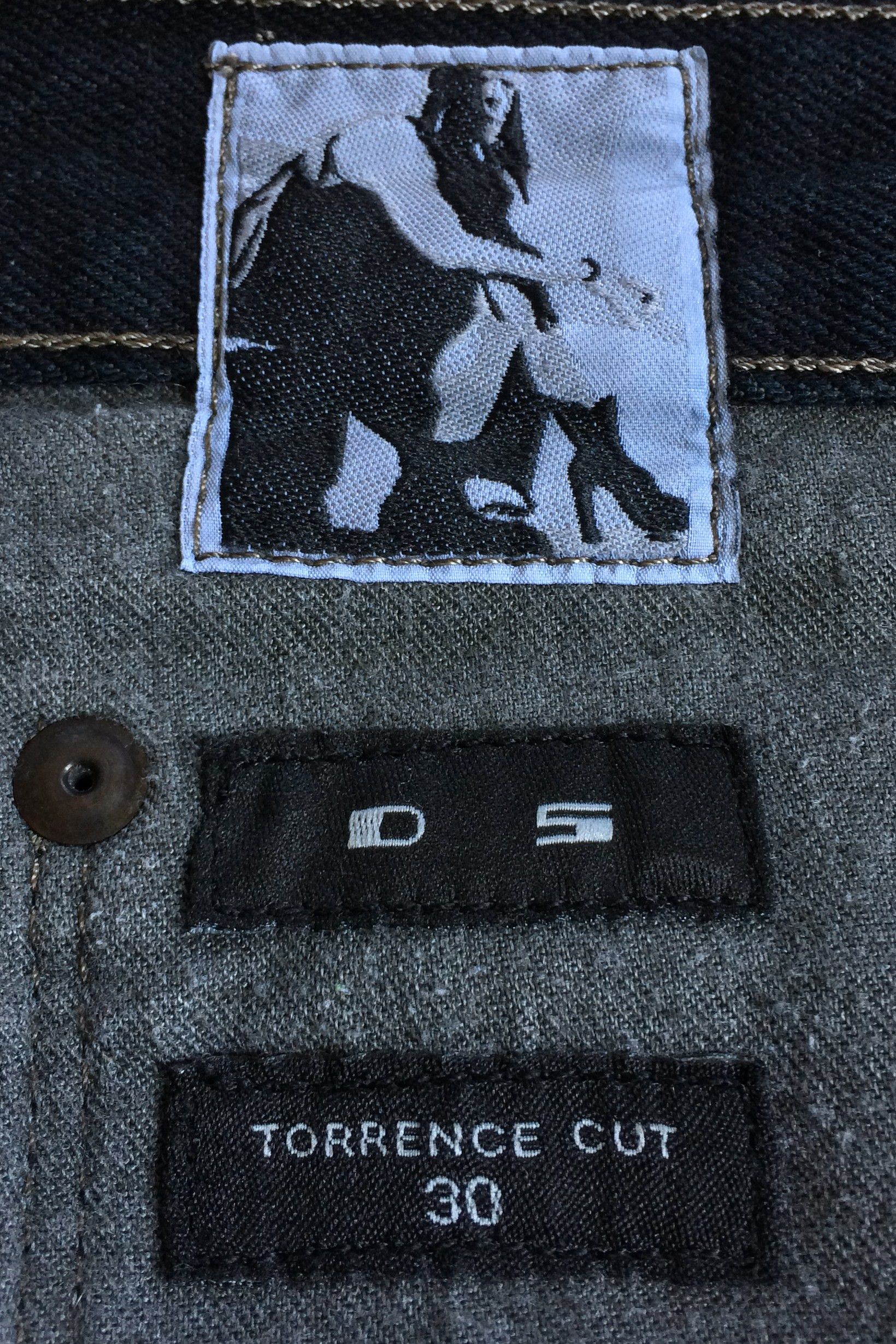 Rick Owens × Rick Owens Drkshdw Rick Owens DRKSHDW Torrence Cut Denim Size US 30 / EU 46 - 8 Thumbnail