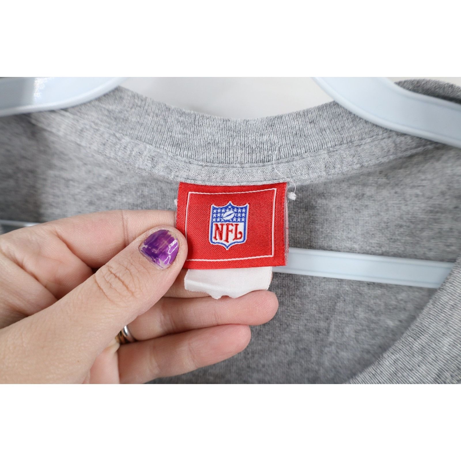 Vintage Vintage NFL Spell Out Chicago Bears Football T-Shirt Size US XL / EU 56 / 4 - 7 Thumbnail