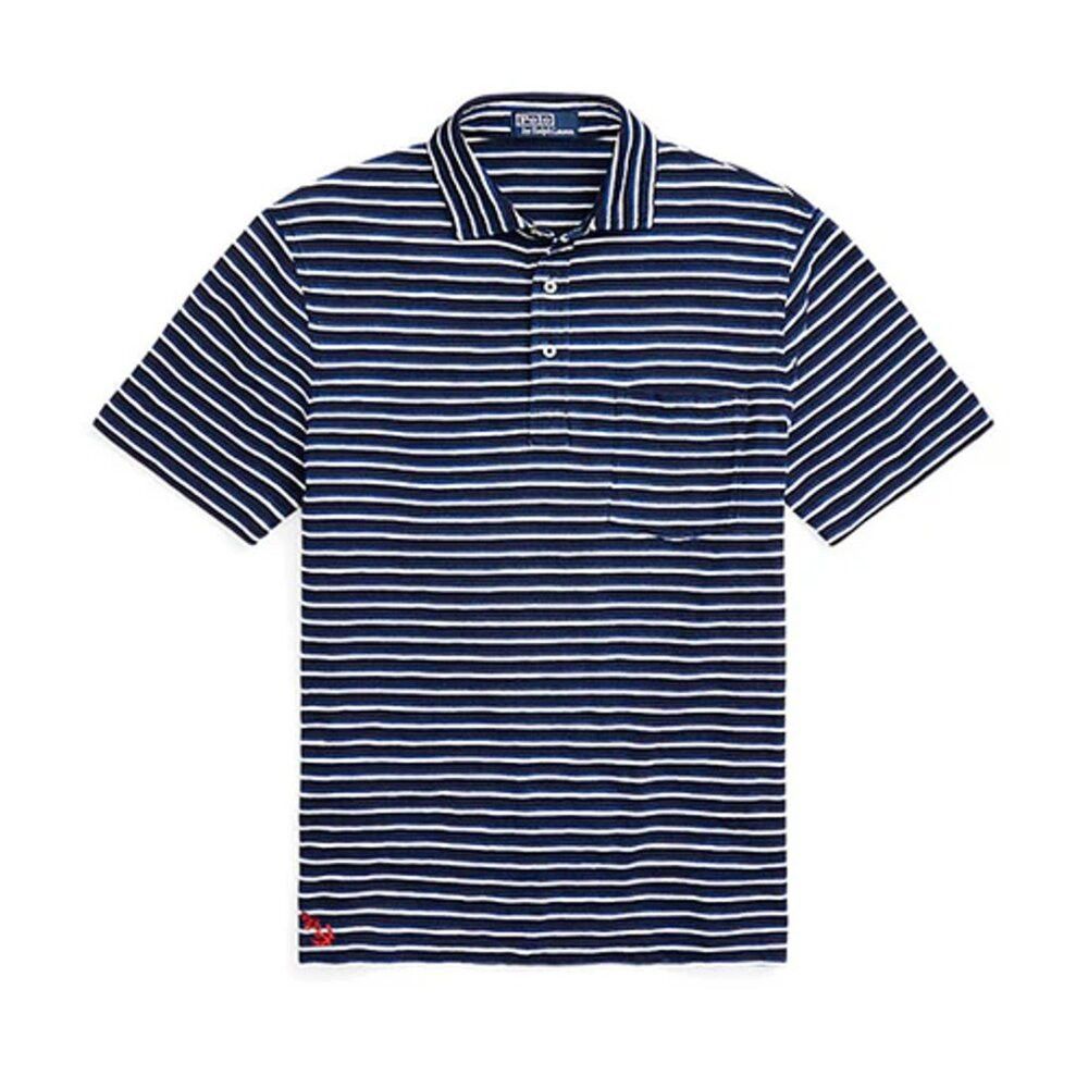 Polo Ralph Lauren NWT New $148 Polo Ralph Lauren Striped Jersey Polo Cotton S Size US XXL / EU 58 / 5 - 2 Thumbnail