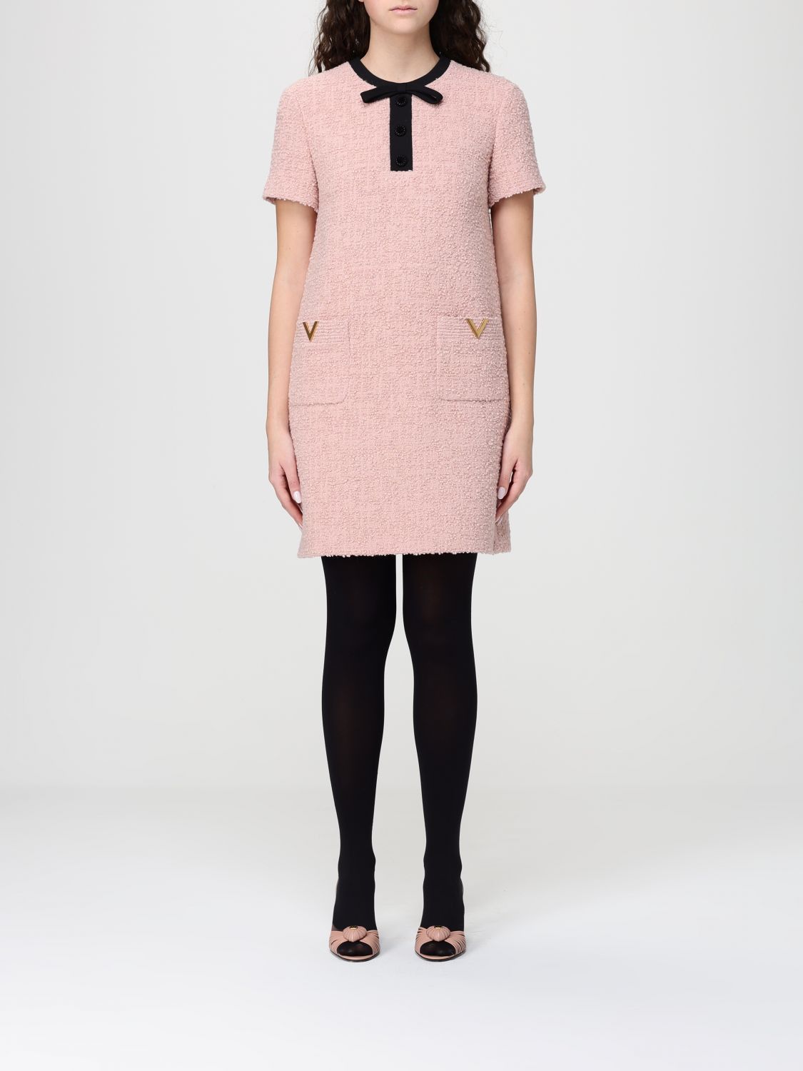 Valentino Valentino Dress Woman Pink Size S / US 4 / IT 40 - 1 Thumbnail