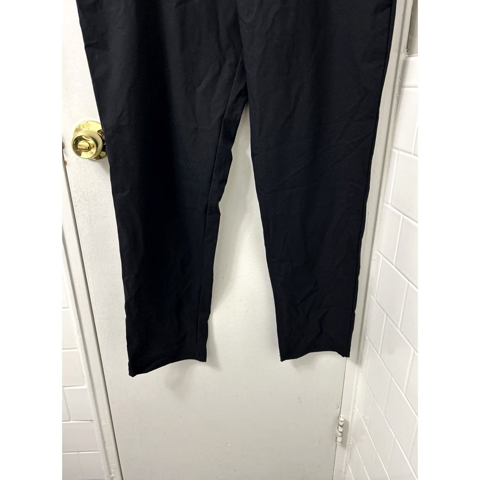 Adidas Adidas Golf Go-To 5 Pocket Pants Mens Size 38x30 Black Tapered Fit Trousers Size US 38 / EU 54 - 3 Thumbnail