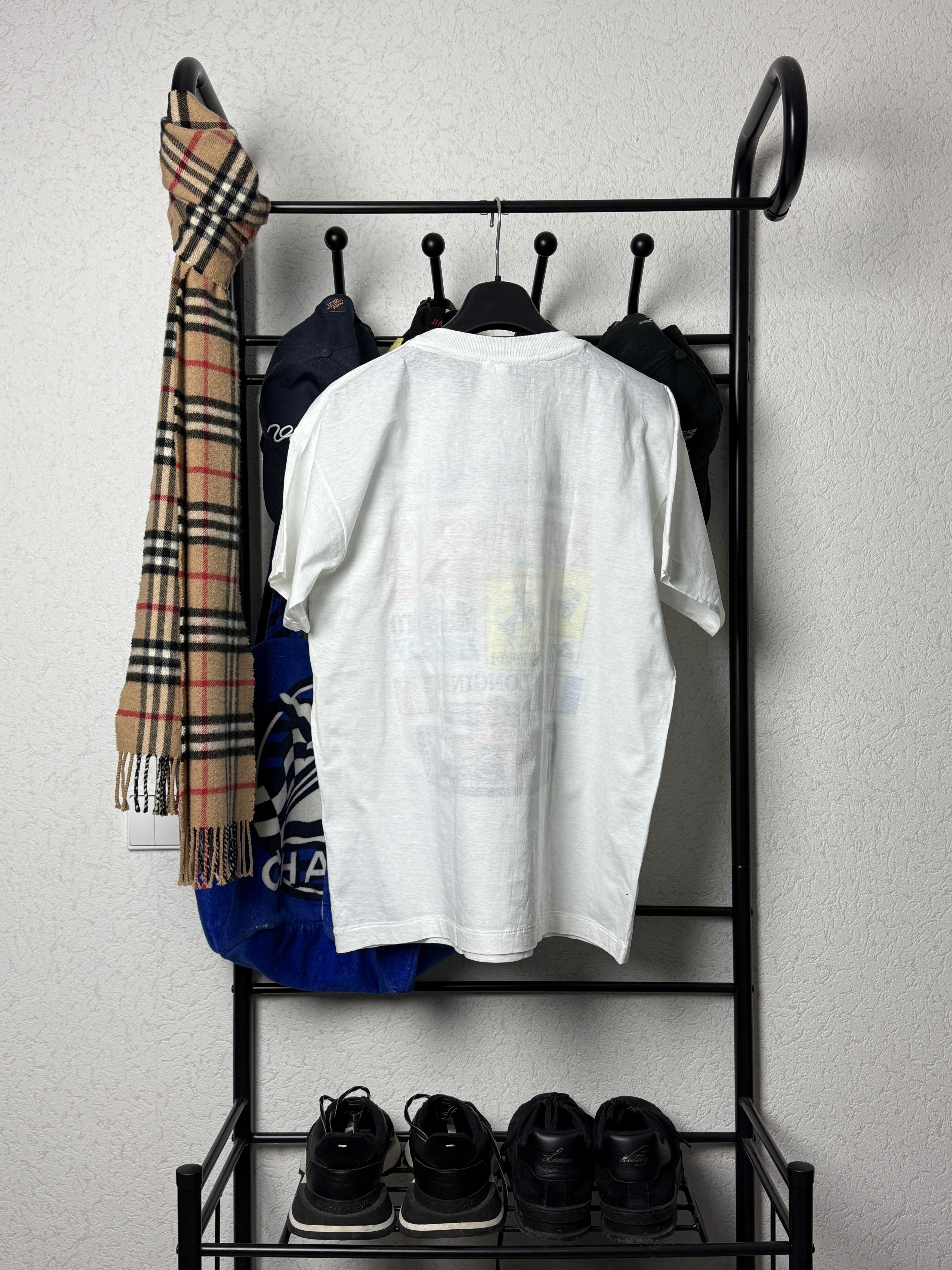 Ferrari Vintage 90s Ferrari Formula 1 sponsor graphic T shirt Size US XL / EU 56 / 4 - 2 Thumbnail