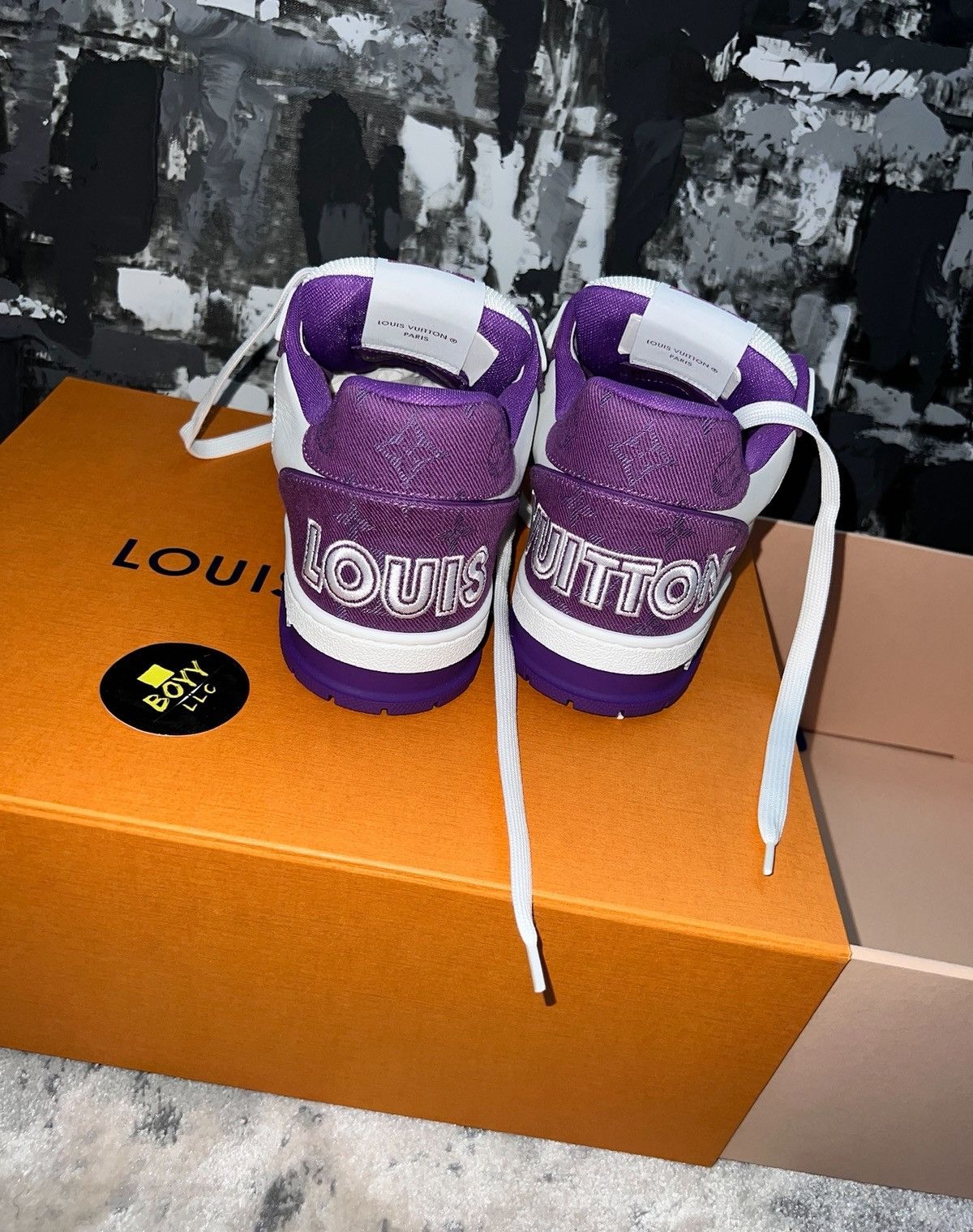 Louis Vuitton Louis vuitton monogram strap sneakers lv7.5 Size US 9.5 / EU 42-43 - 4 Thumbnail