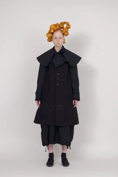 Comme des Garcons Comme Des Garcons Short trench coat with large lapel Size S / US 4 / IT 40 - 3 Thumbnail