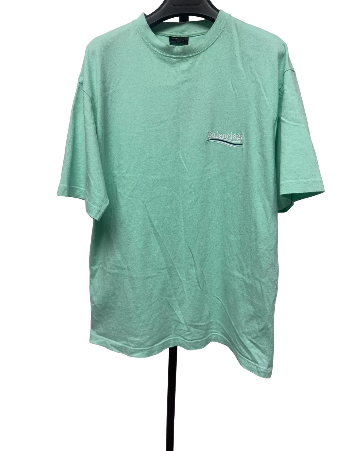 Balenciaga Balenciaga Wavy Logo Short Sleeve T-Shirt XS Size US XS / EU 42 / 0 - 1 Thumbnail