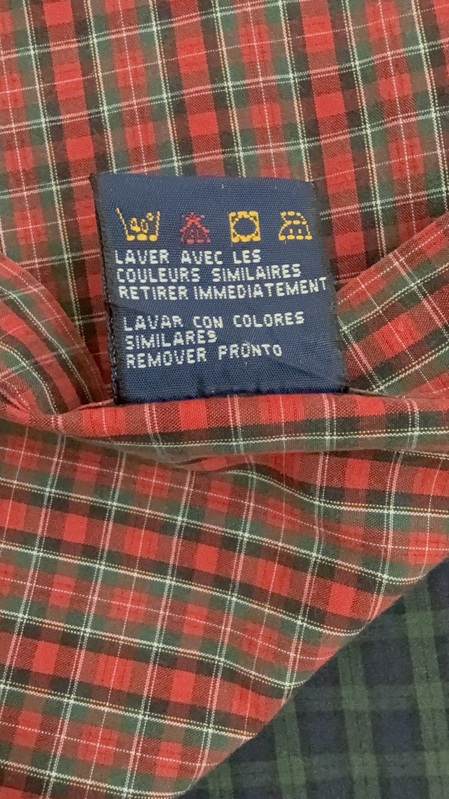 Tommy Hilfiger Vintage Tommy Hilfiger Patchwork Plaid Shirt L Size US L / EU 52-54 / 3 - 6 Thumbnail