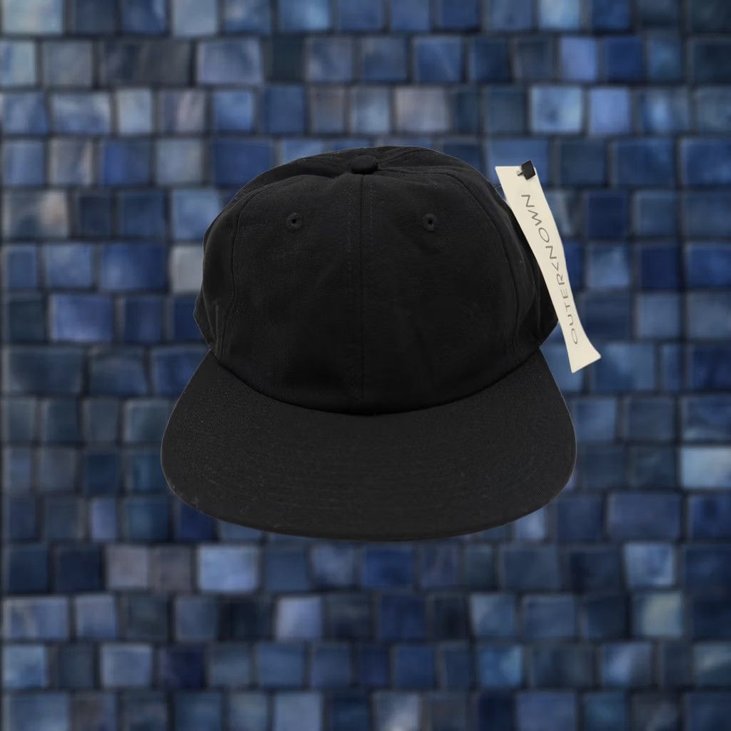 Outerknown Outerknown Hat Mens One Size Black Cap Strap Back Recycled Polyester Baseball Size ONE SIZE - 1 Thumbnail