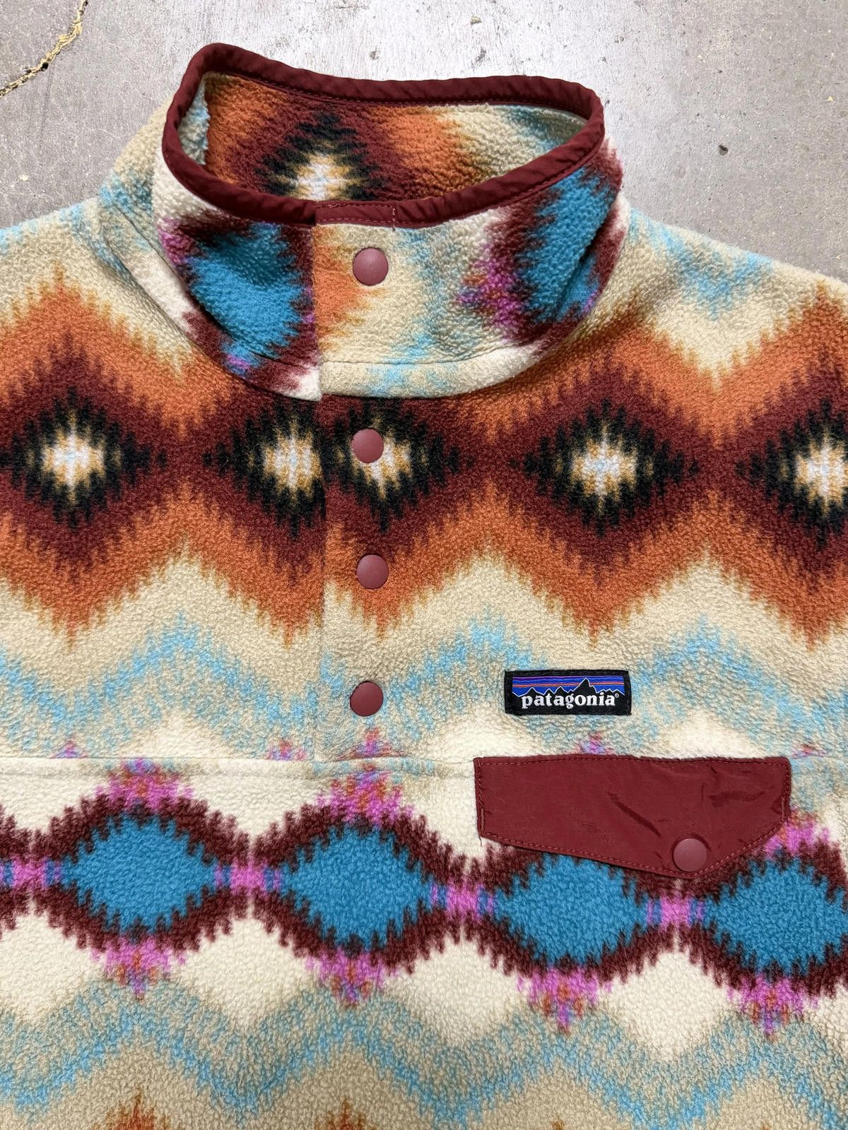 Patagonia PATAGONIA SYNCHILLA PATTERENED PULLOVER Size ONE SIZE - 2 Thumbnail