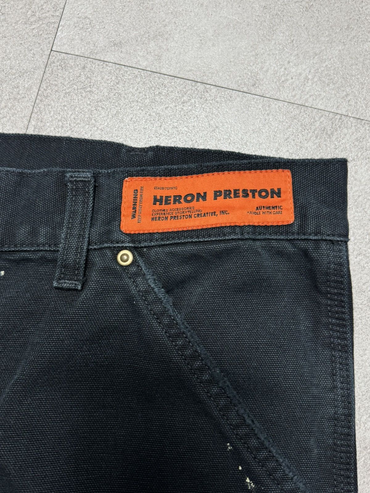 Carhartt × Heron Preston Heron Preston Carhartt Carpenter Pants Size US 32 / EU 48 - 5 Thumbnail