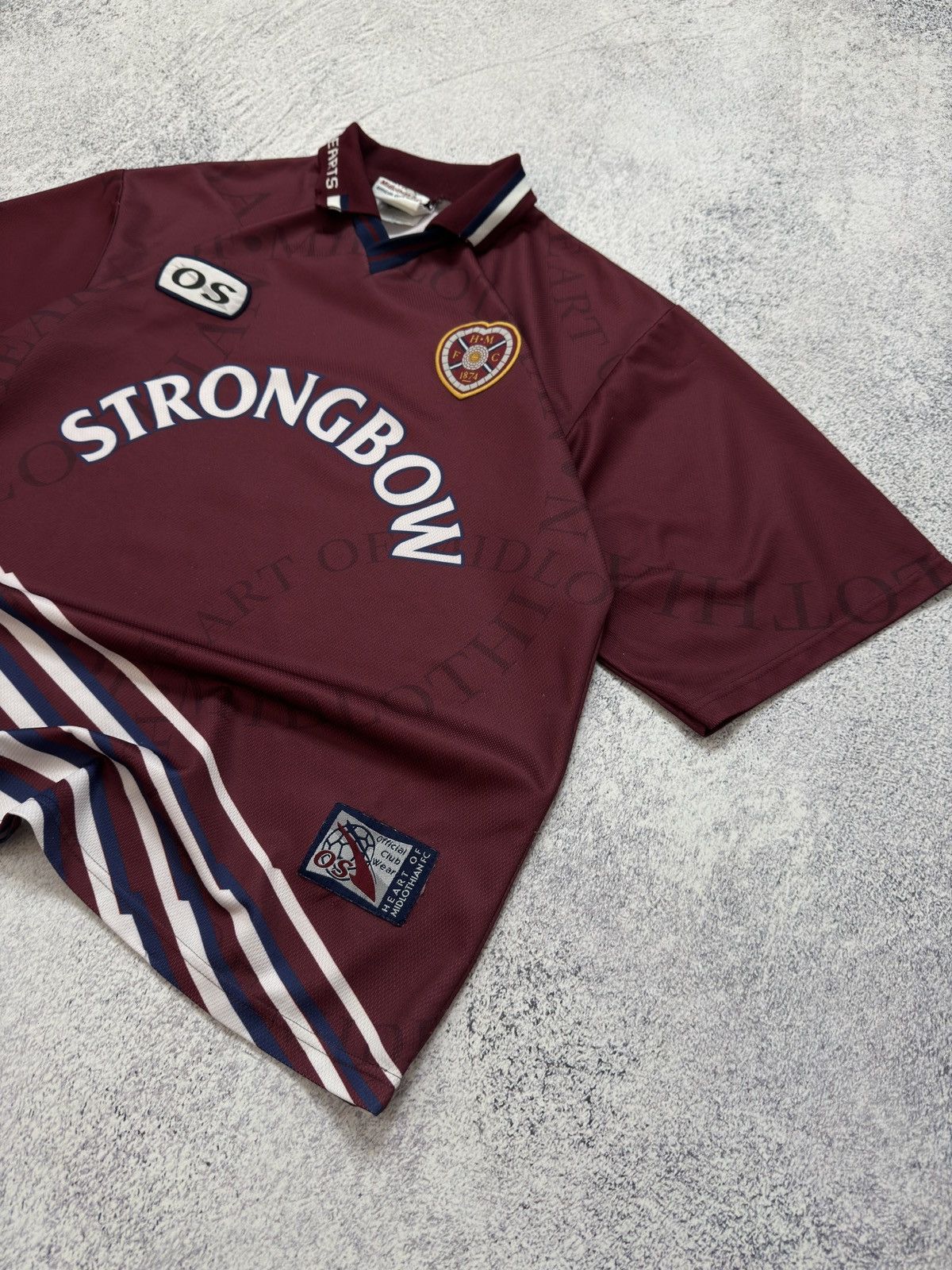 Other 1998 HEART OF MIDLOTHIAN HOME SOCCER JERSEY FOOTBALL SHIRT Size US L / EU 52-54 / 3 - 3 Thumbnail