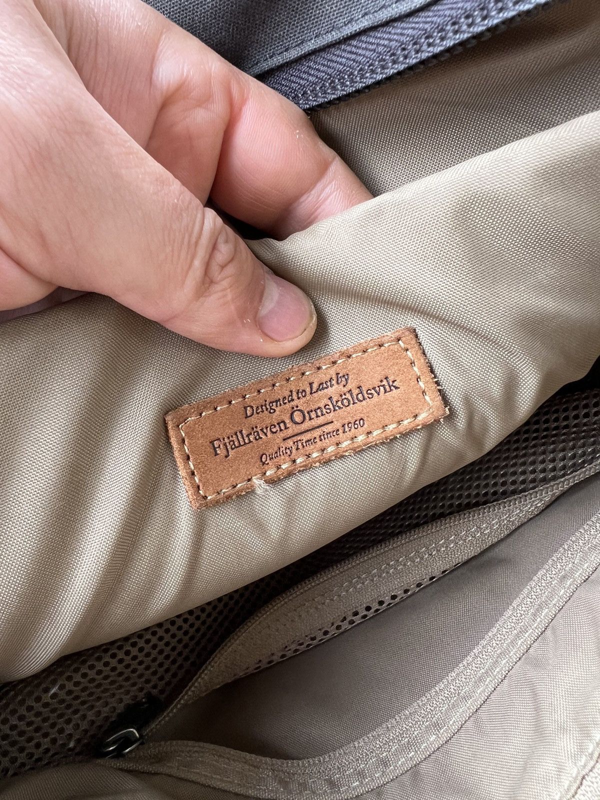 Fjallraven × Vintage Vintage Fjallraven Ornskoldsvik Backpack Size ONE SIZE - 7 Thumbnail