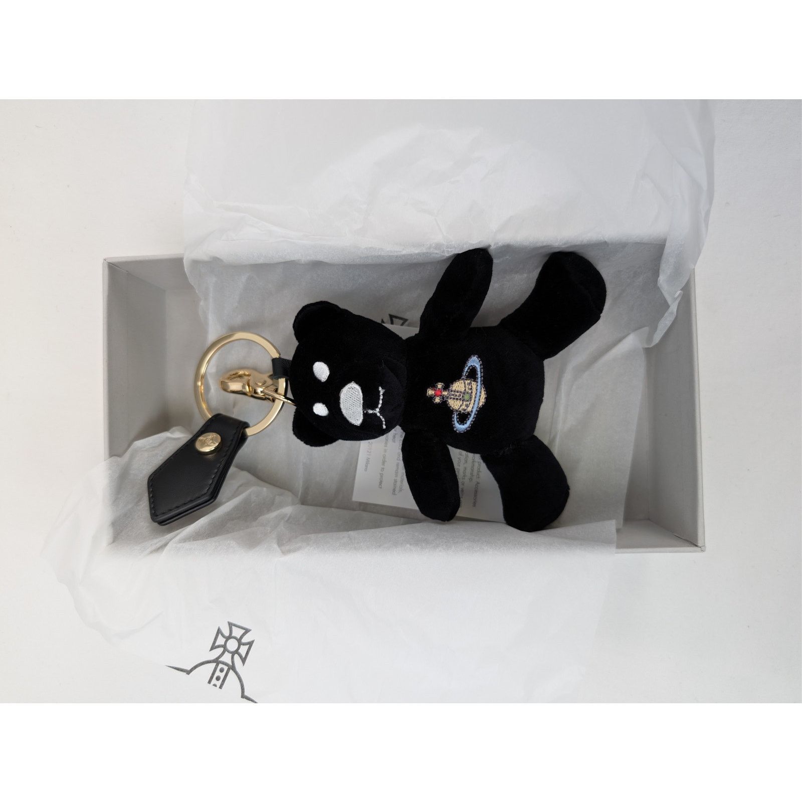 Vivienne Westwood o1rshd1 Size: OS / Teddy Bear Keyring / Bag Charm in Black Size ONE SIZE - 18 Thumbnail