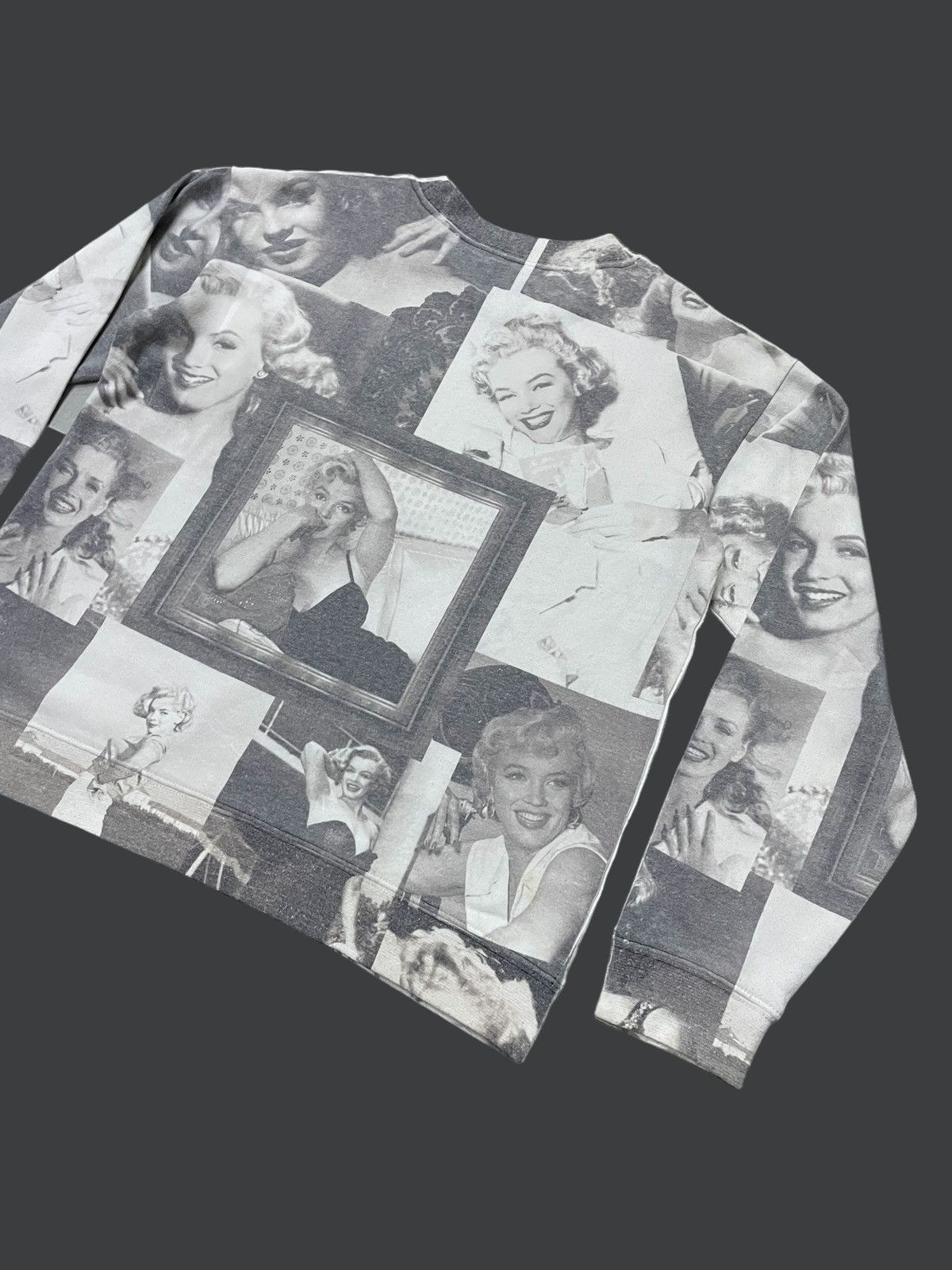 Beauty Beast Marilyn Monroe All Overprint Sweatshirt Size US M / EU 48-50 / 2 - 8 Thumbnail