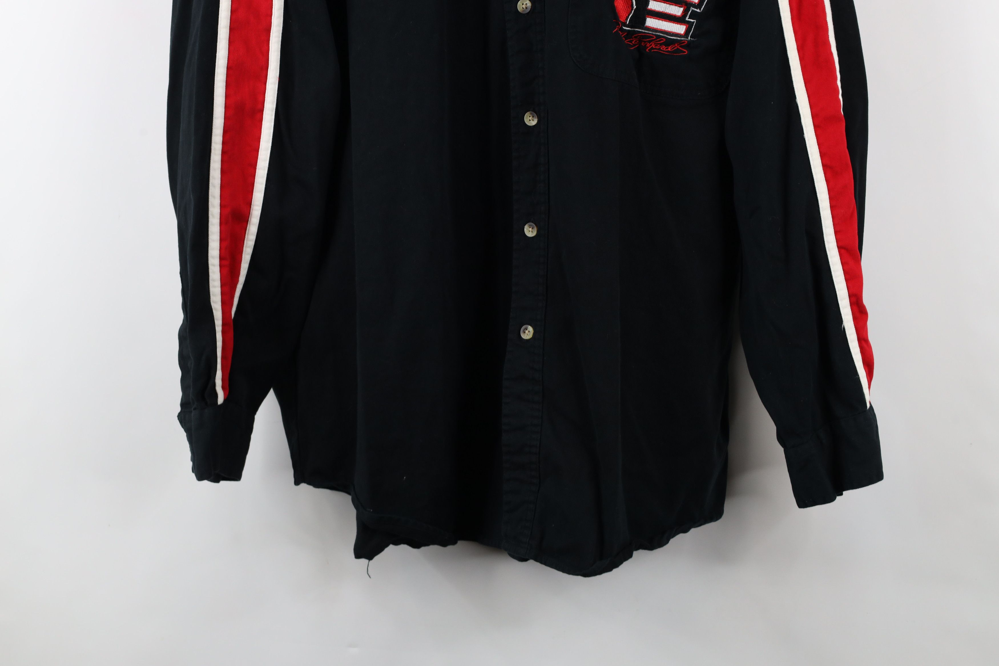 Vintage Vintage 90s NASCAR Earnhardt Racing Button Down Shirt Black Size US XXL / EU 58 / 5 - 3 Thumbnail