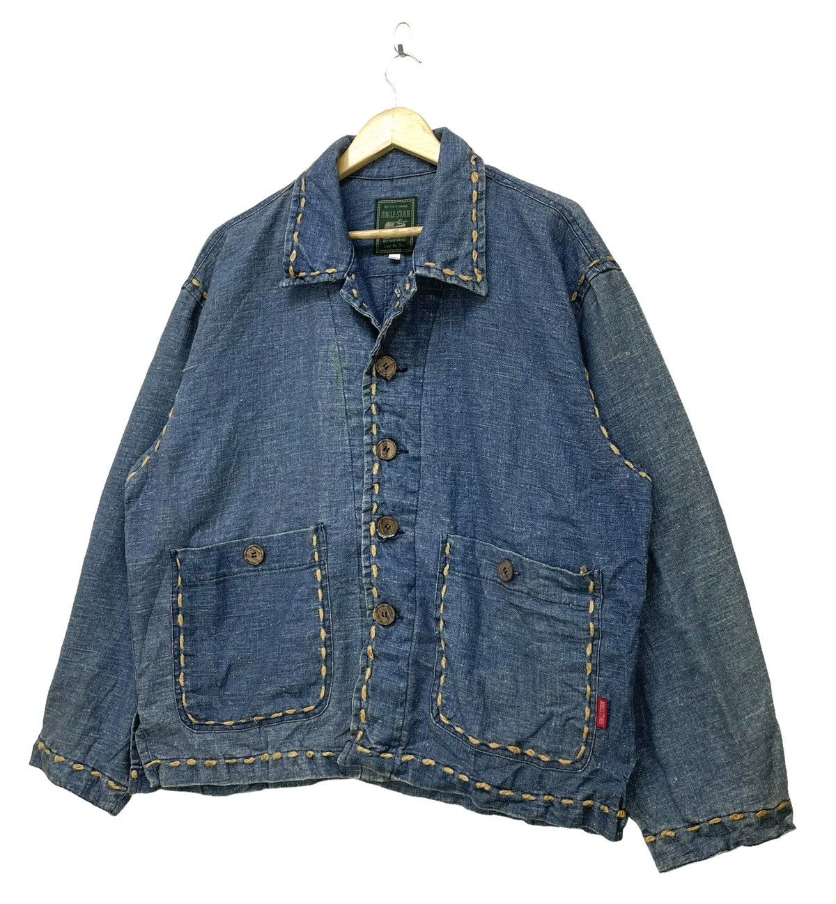 SS2005 ISSEY MIYAKE Design Denim Jacket
