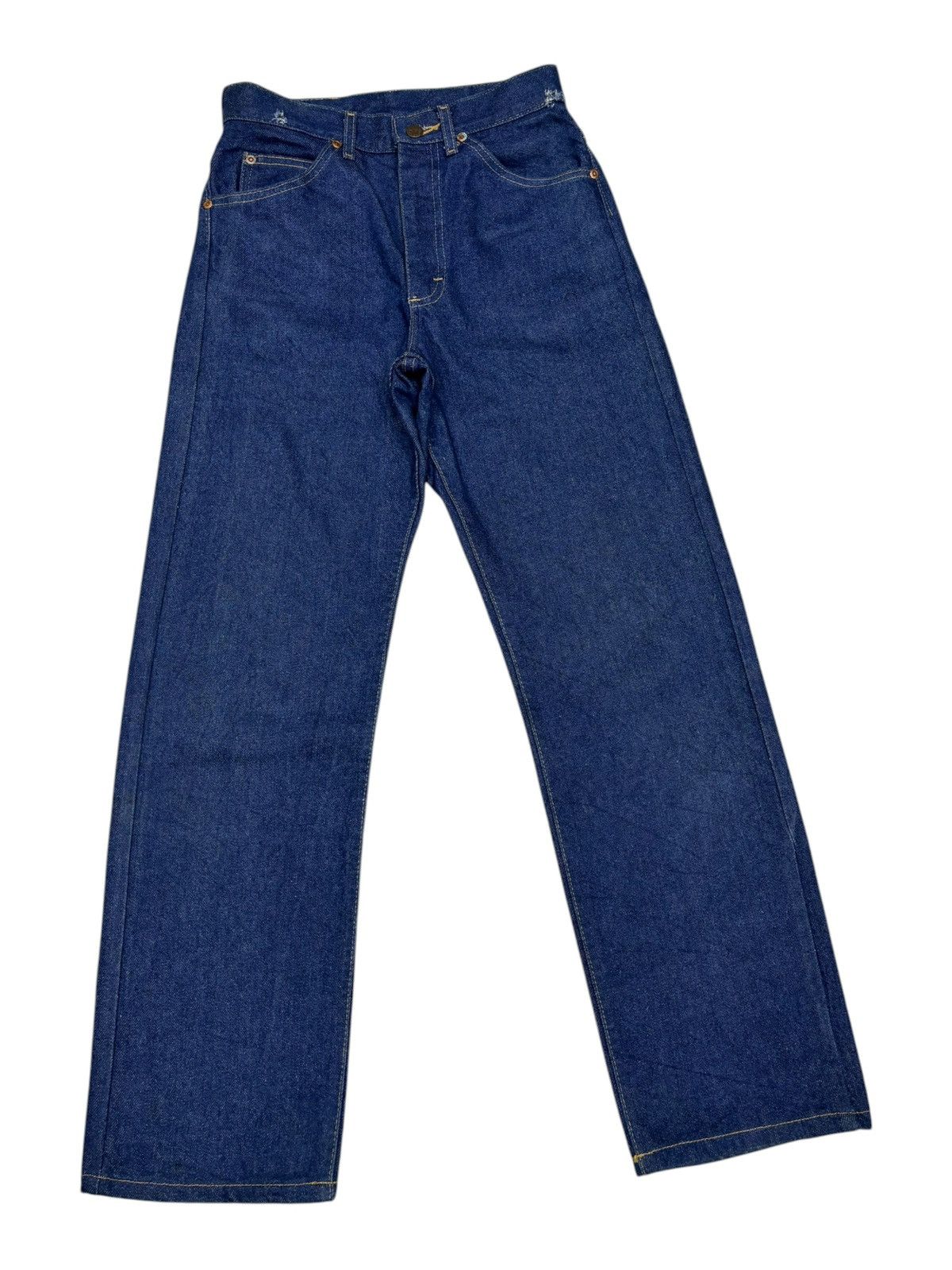 Lee Lee Riders 🇺🇸 Vintage Good Condition Blue Denim Jeans Size US 28 / EU 44 - 3 Thumbnail