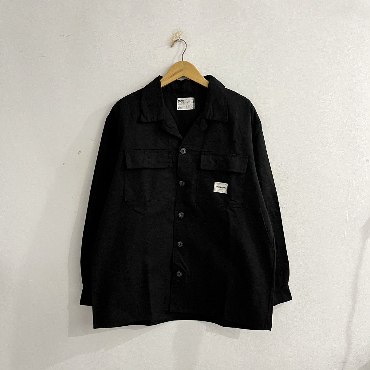 Japanese Brand Awesome Apparel Kanvas Outer Shirt Size US L / EU 52-54 / 3 - 1 Thumbnail