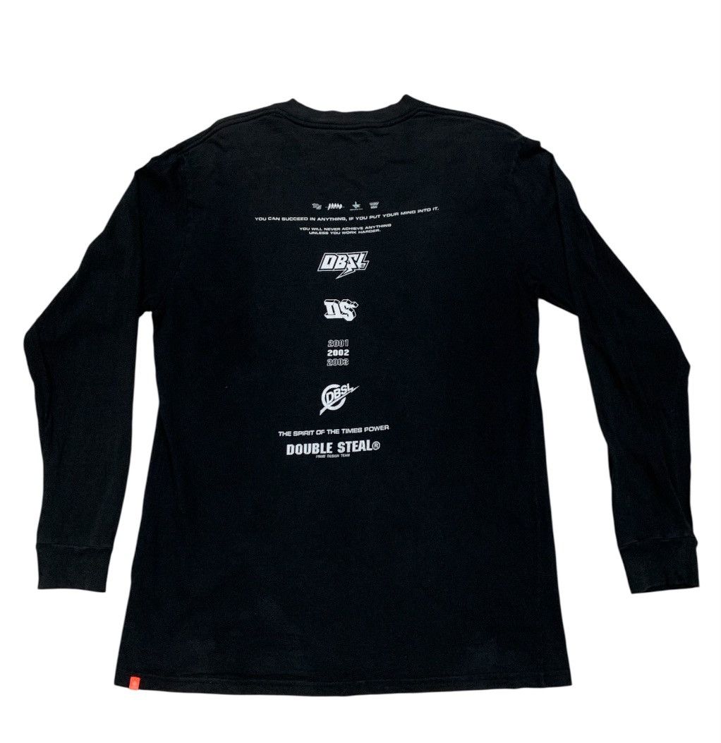 Japanese Brand Double Steal Long Sleeve Vintage Y2K Size US M / EU 48-50 / 2 - 2 Thumbnail
