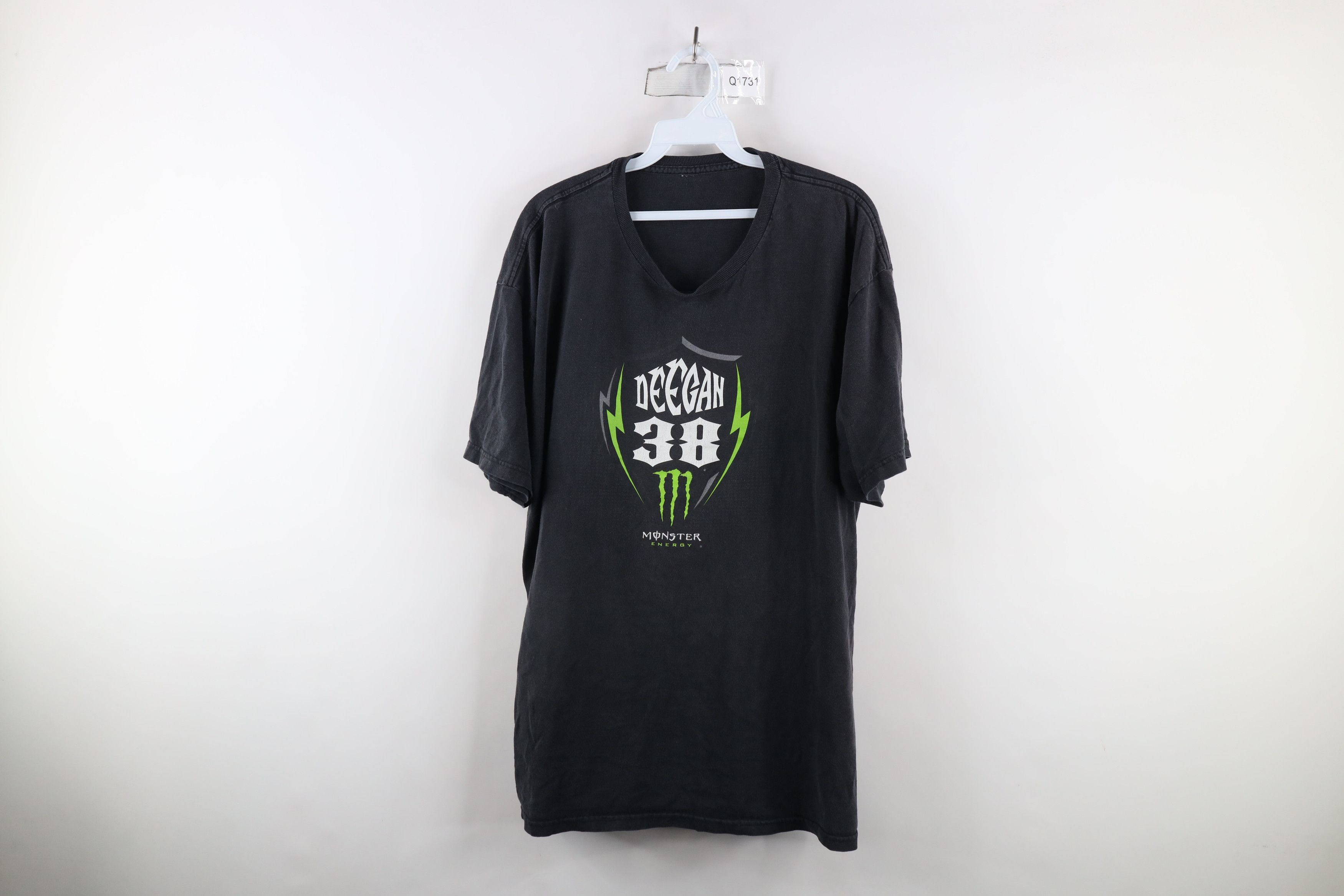 Vintage Monster Energy Drink Racing Deegan Motocross T-Shirt Black Size US XL / EU 56 / 4 - 1 Thumbnail