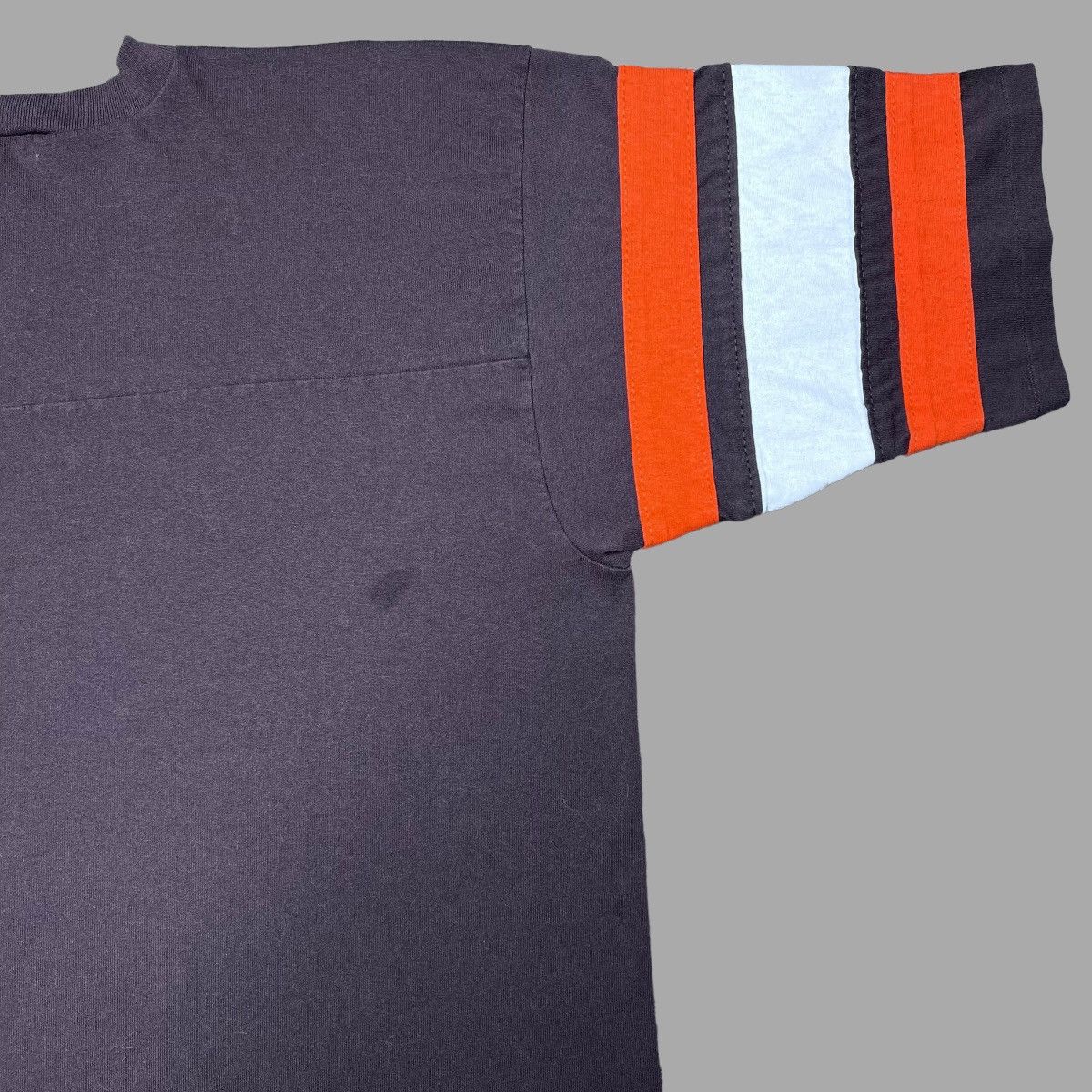 NHL × Vintage Vintage 80s NFL Cleveland Browns Helmet Spell Out Logo 7 Tee Size US L / EU 52-54 / 3 - 8 Thumbnail
