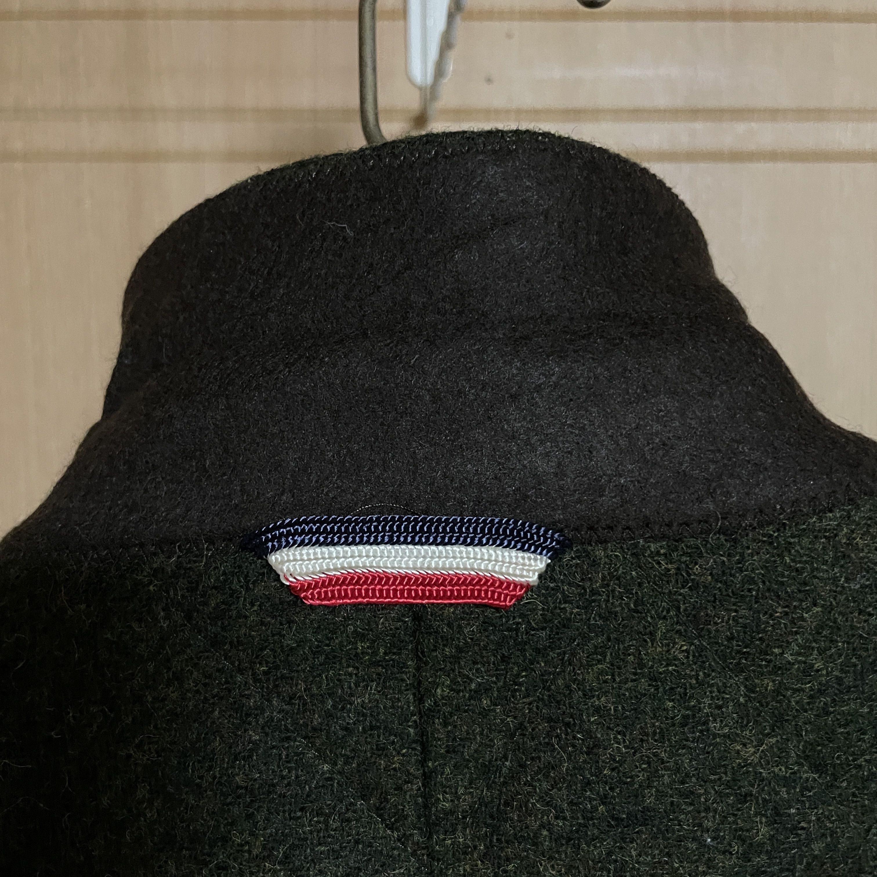 Moncler Gamme Bleu Moncler Gamme Bleu Padded Wool Blazer Forest Green size2 Size 38R - 5 Thumbnail