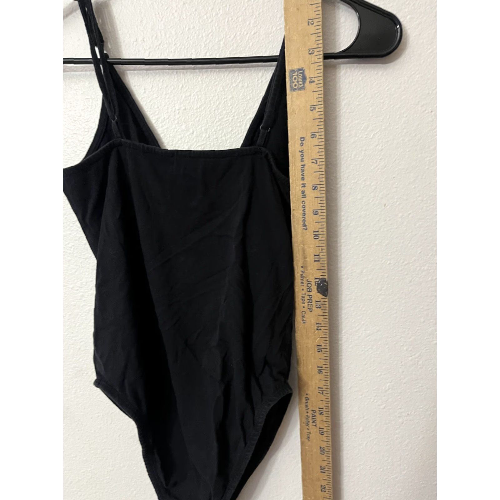 Vintage VINTAGE Divided by H&M Bodysuit One Piece Black V-Neck Sleeveless Size S Womens Bodysuit Size S / US 4 / IT 40 - 4 Thumbnail
